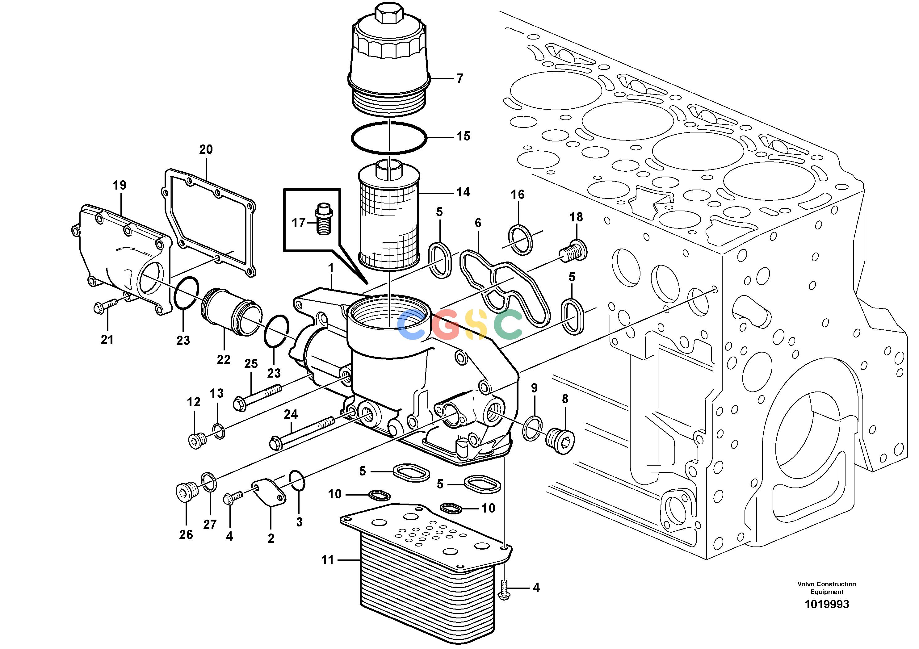 沃尔沃零件查询EC180B Oil coolerPRIME S/N 12001-8278916-NoneNoneNoneNoneAutodata Volvo online
