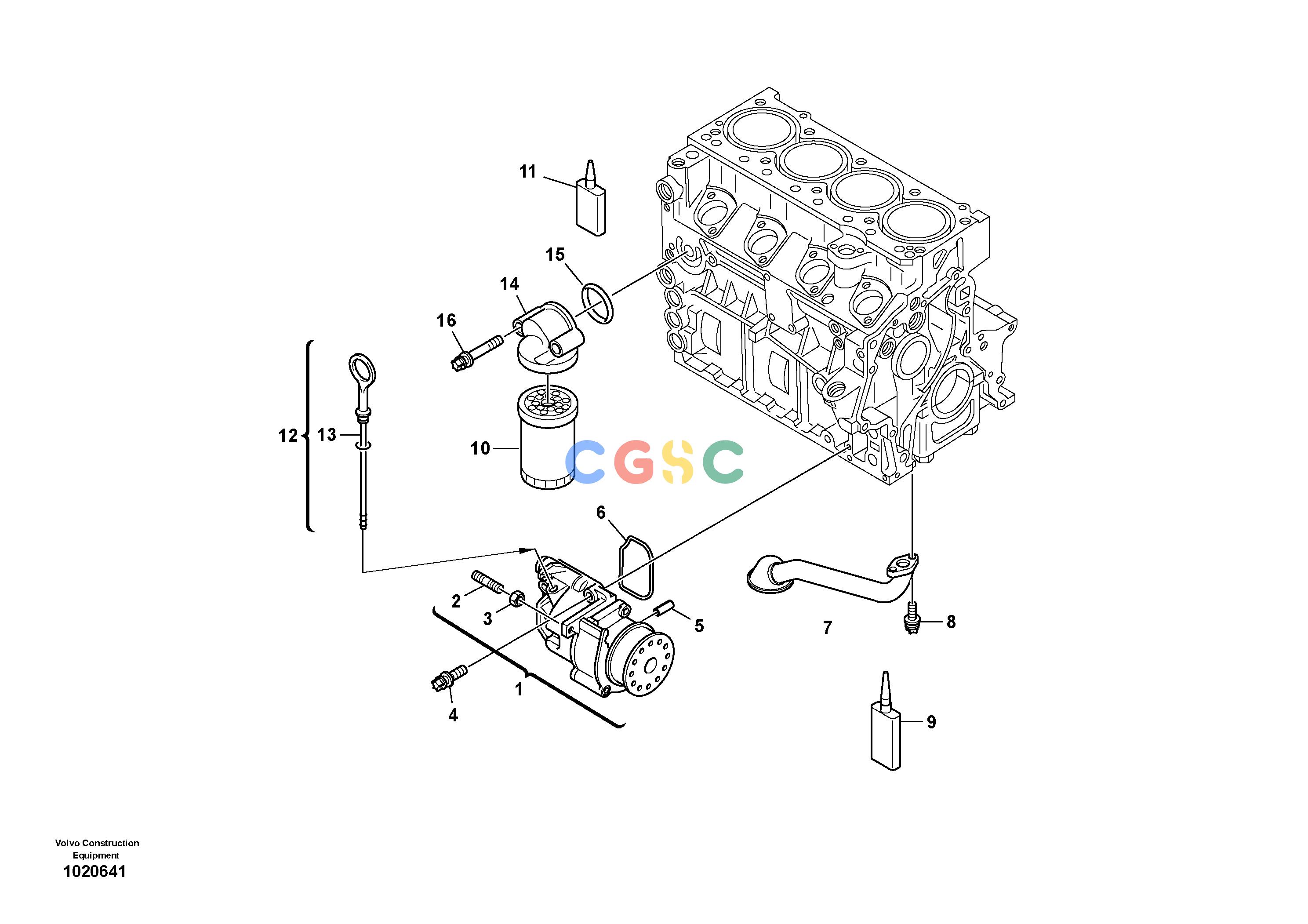 沃尔沃零件查询L35B Oil pump, oil filterTYPE 186, 187, 188, 189 SER NO 3000 - 60001863000--1873000-NoneNoneNoneAutodata Volvo online