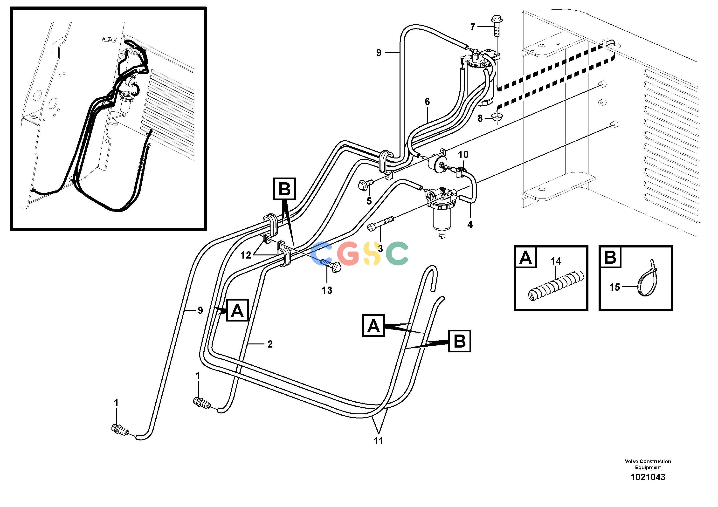 沃尔沃零件查询MC80B Fuel systemNone NoneNoneNoneAutodata Volvo online