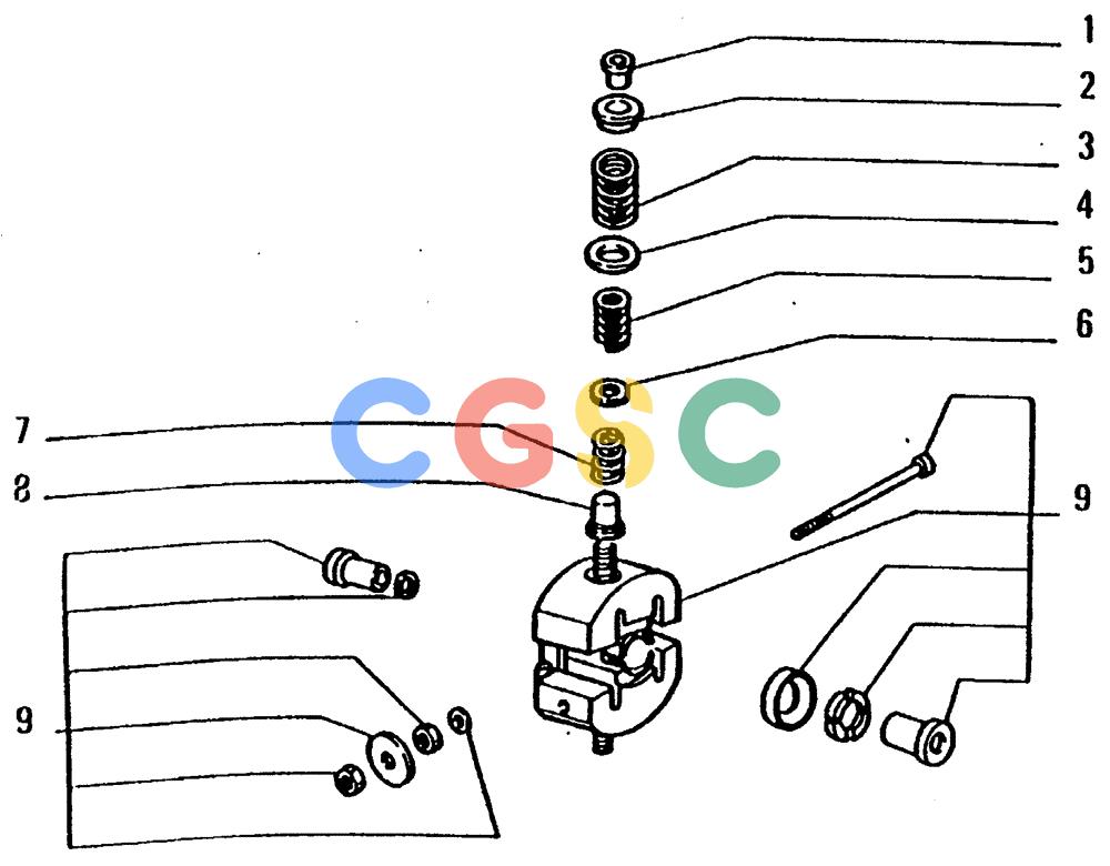纽荷兰零件查询(65B) - MOTORGRADERS (A2.28/1[003]) - FUEL INJECTION PUMP GOVERNOR New Holland Constructuion