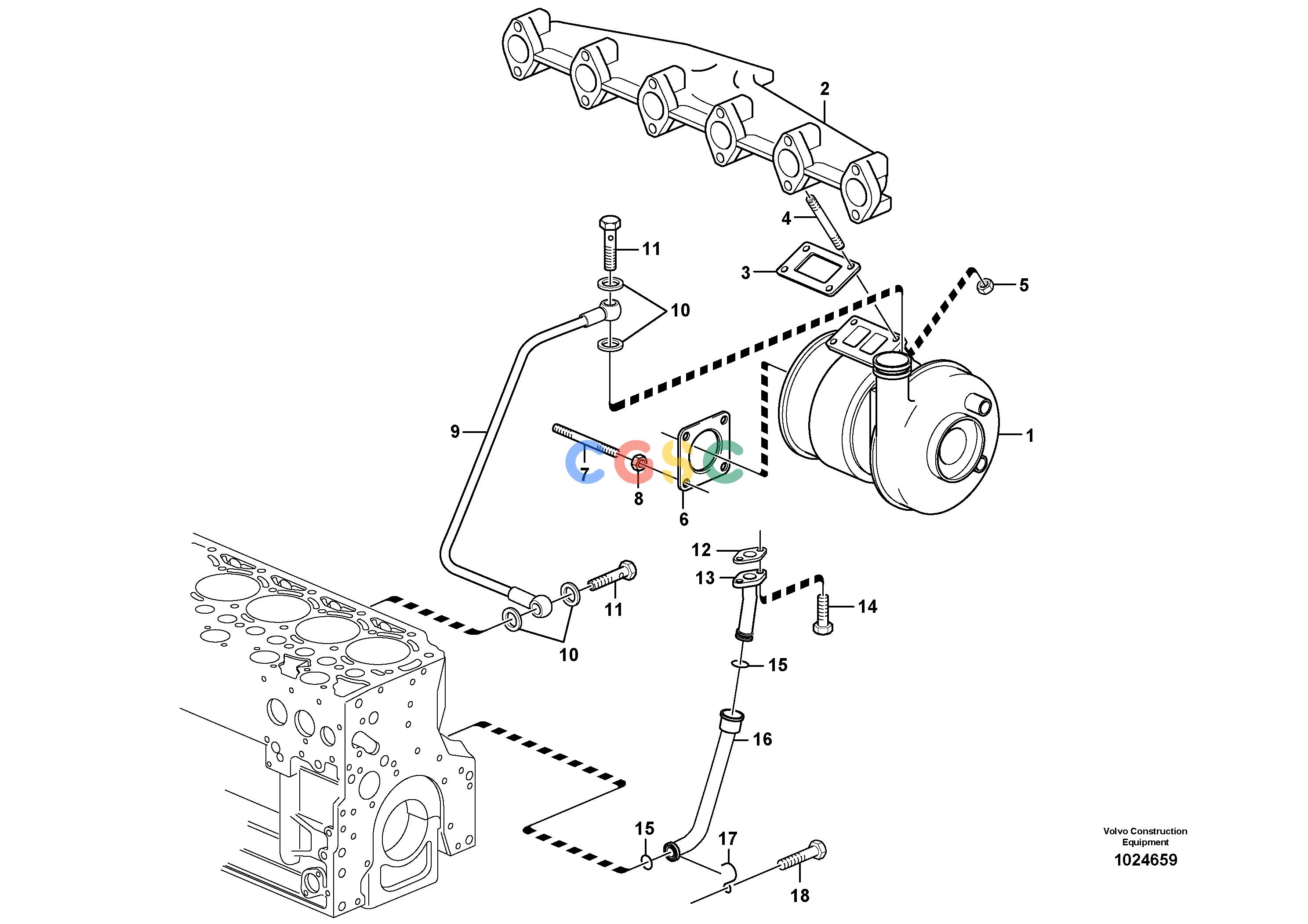 沃尔沃零件查询FC2121C Turbocharger with fitting partsS/N 110001-1100068281232-NoneNoneNoneENG - 10499424Autodata Volvo online