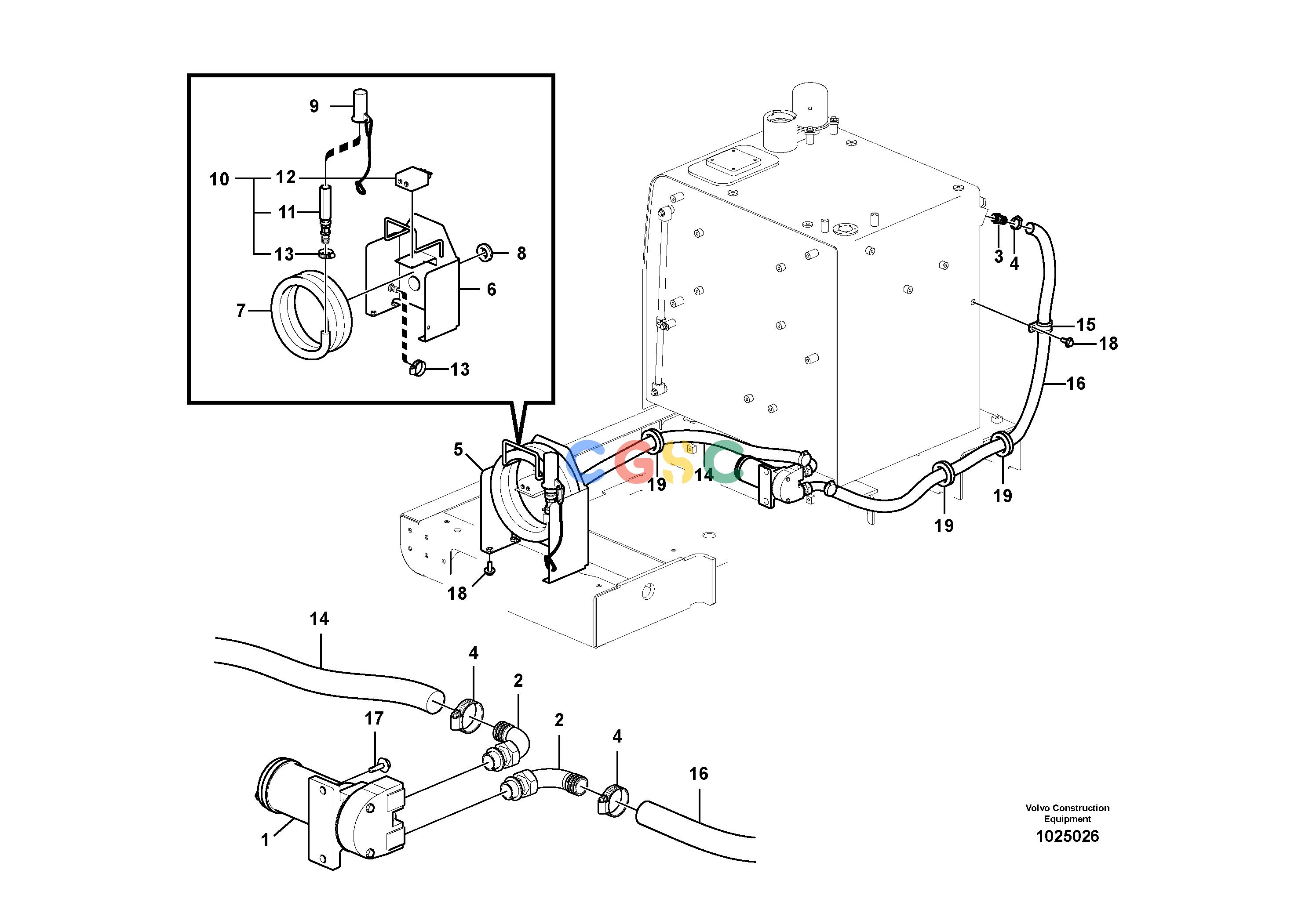 沃尔沃零件查询FC2121C Fuel filling pump with assembling detailsS/N 110001-1100068280228-NoneNoneNoneNoneAutodata Volvo online