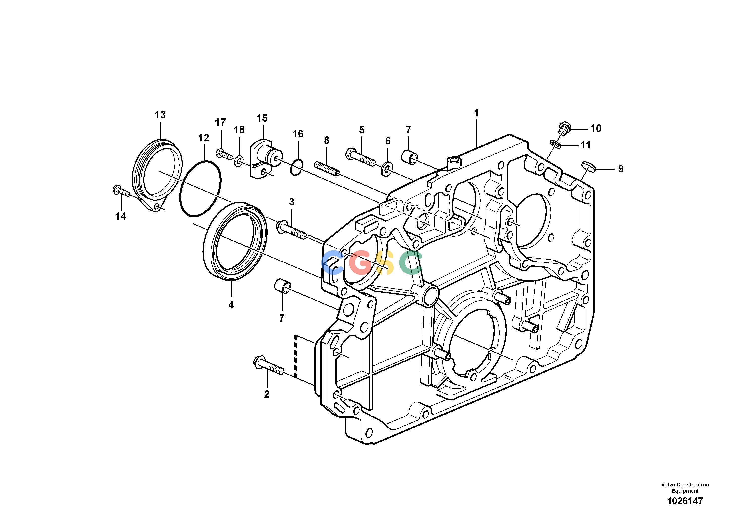 沃尔沃零件查询L50E Timing gear casing and coversBRAZIL, S/N 71001 - NoneNoneNoneAutodata Volvo online