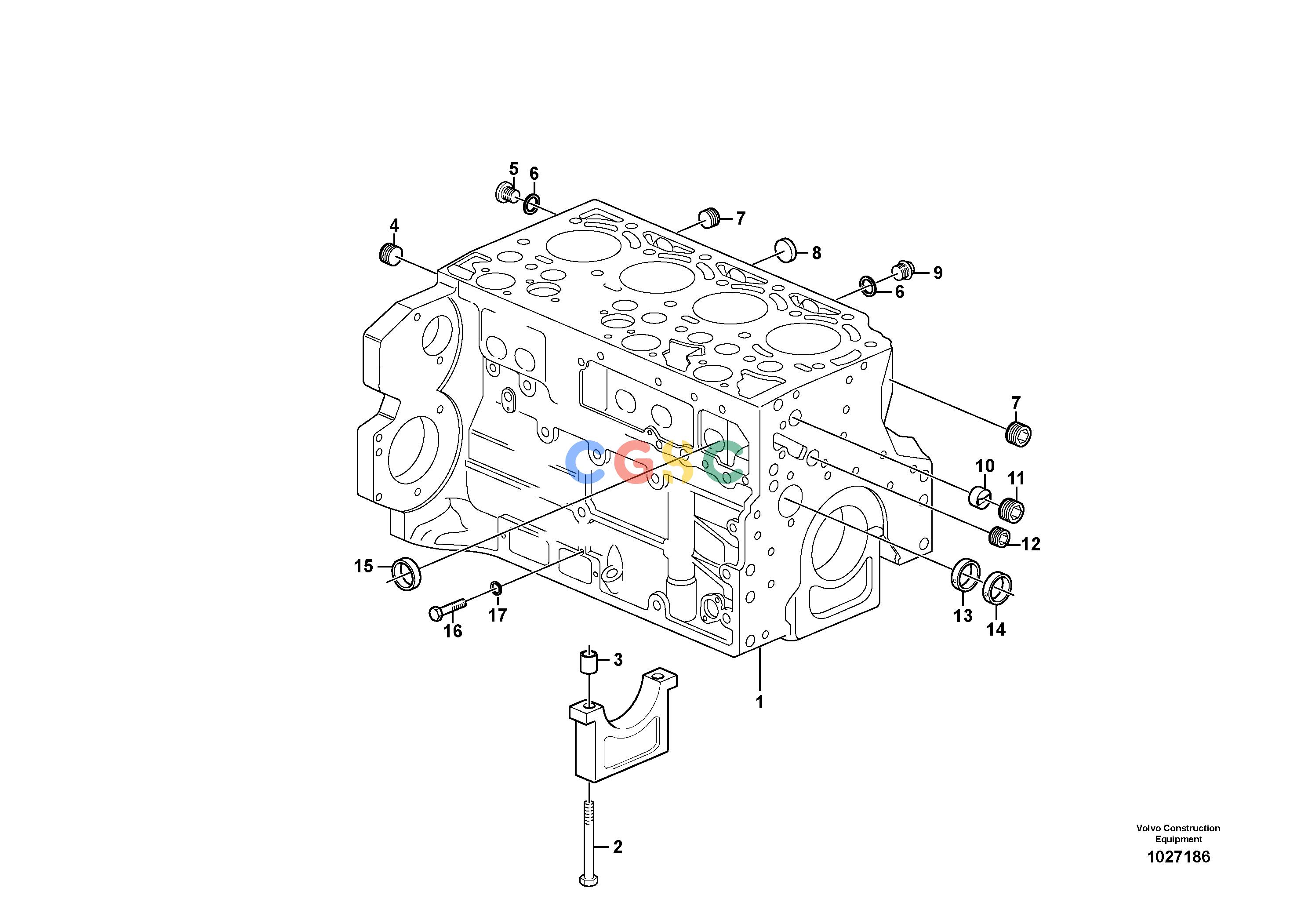 沃尔沃零件查询BL71PLUS Cylinder blockNone NoneNoneNoneAutodata Volvo online