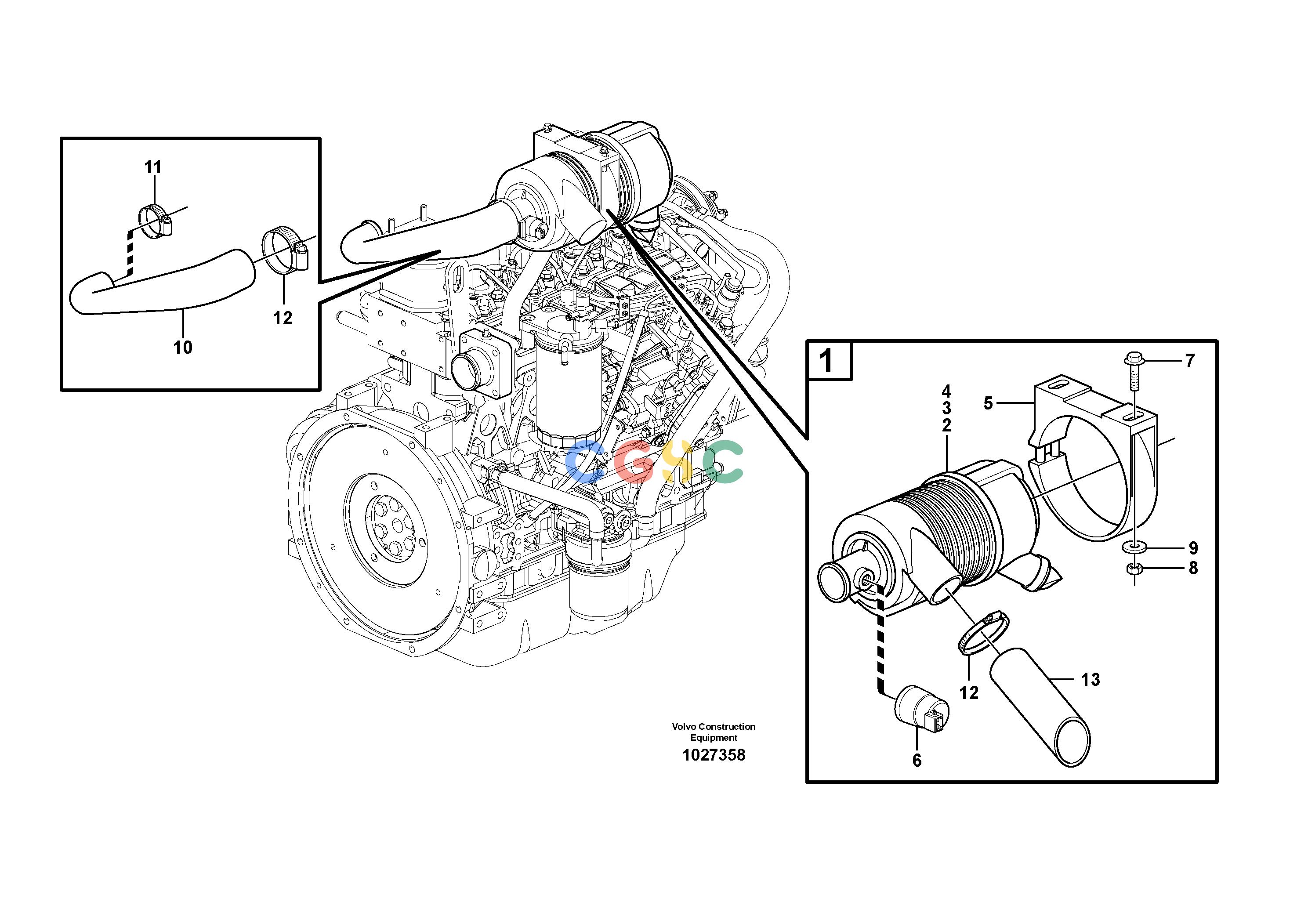 沃尔沃零件查询MC70B Air filterNone NoneNoneNoneAutodata Volvo online