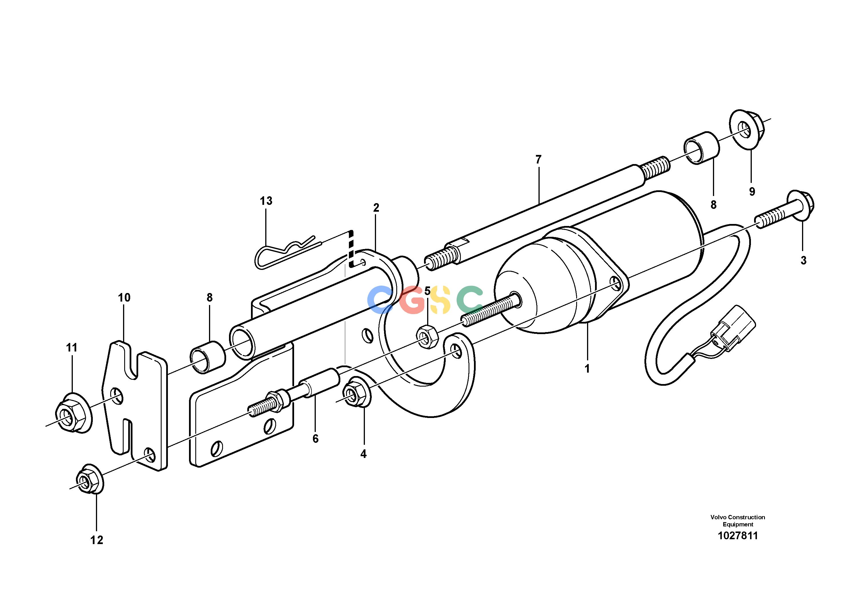 沃尔沃零件查询EC27C SolenoidNone NoneNone11839308Autodata Volvo online