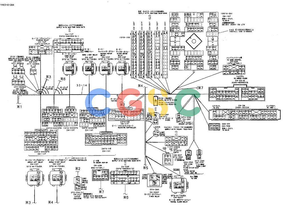 神钢零件查询(ED150) - BLADE RUNNER EXCAVATOR/DOZER ASN YH02-01384 (4/02-12/03) (01-013[3]) - CONTROLLER GROUP Kobelco