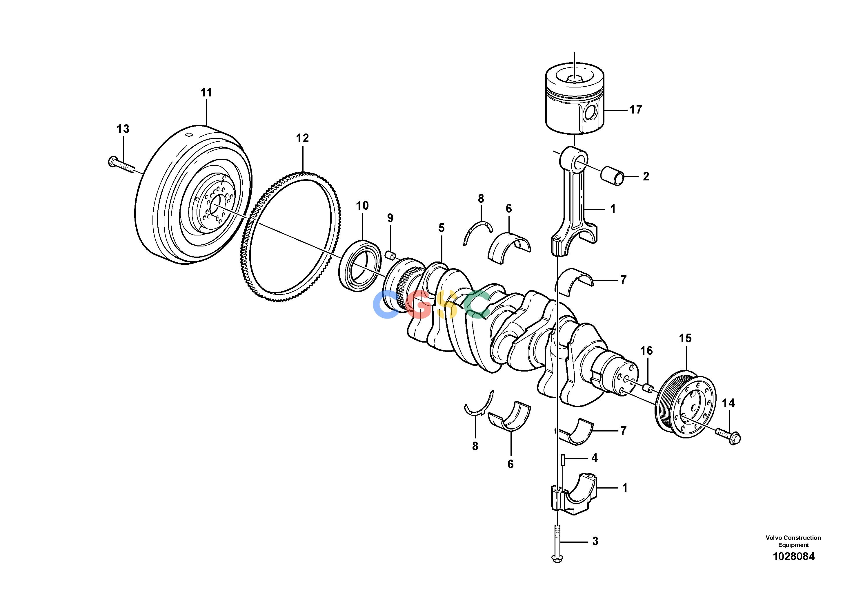 沃尔沃零件查询BL71PLUS Crankshaft and related partsNone NoneNoneNoneAutodata Volvo online
