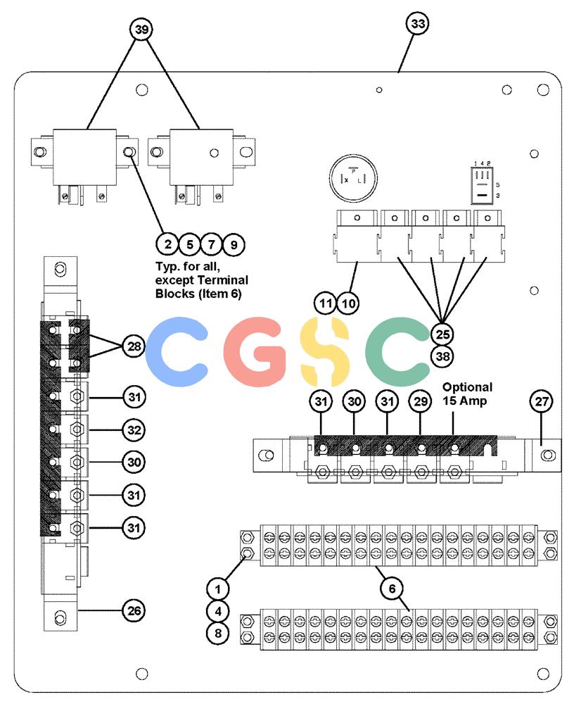 凯斯零件查询(4330) - TITAN FLOATER (6/98-8/99) (08-002) - ELECTRICAL PANEL ASSEMBLY Case Agriculture