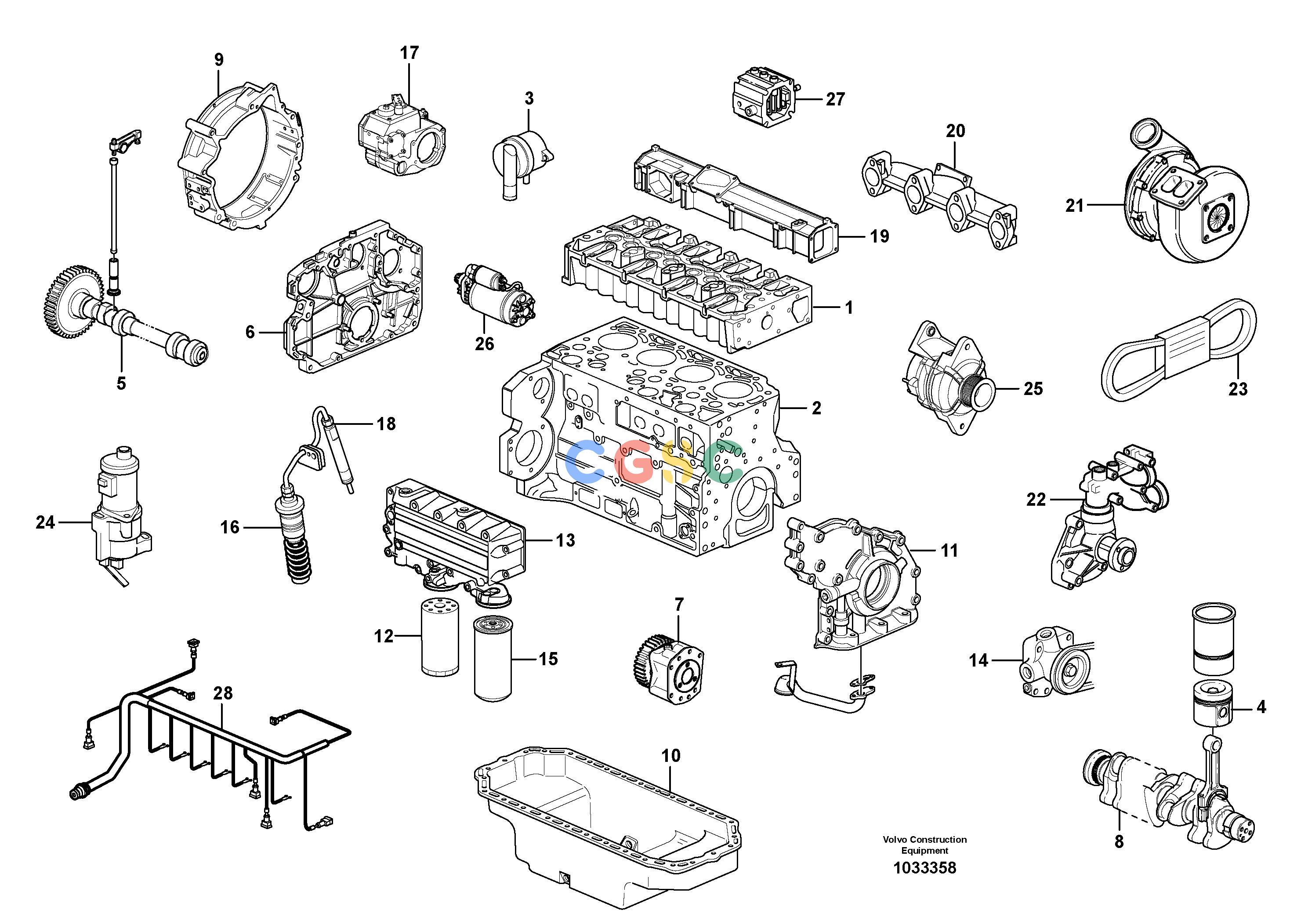 沃尔沃零件查询L40B EngineS/N 1911500 - S/N 1921500 -1913001--1923001-NoneNoneNoneAutodata Volvo online
