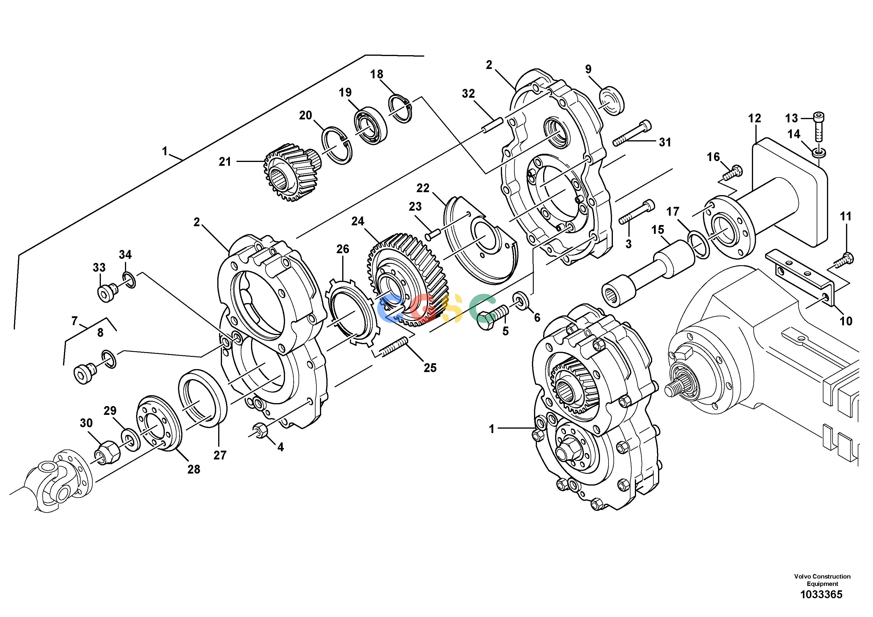 沃尔沃零件查询L40 Gearbox assyTYPE 191, 192 SER NO - 10001910001-1920001NoneNoneNoneAutodata Volvo online