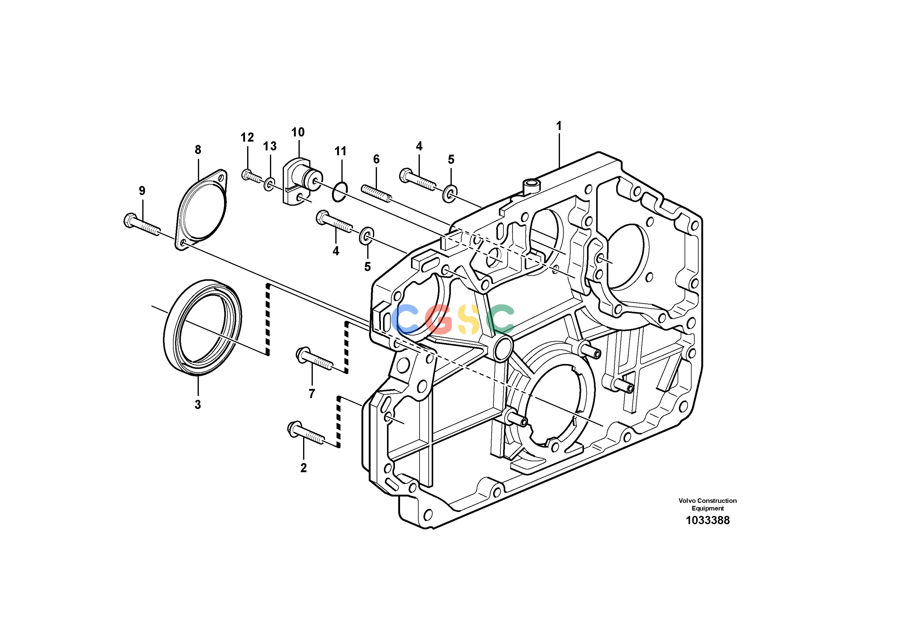 沃尔沃零件查询L50F Timing gear casingNone NoneNoneNoneAutodata Volvo online