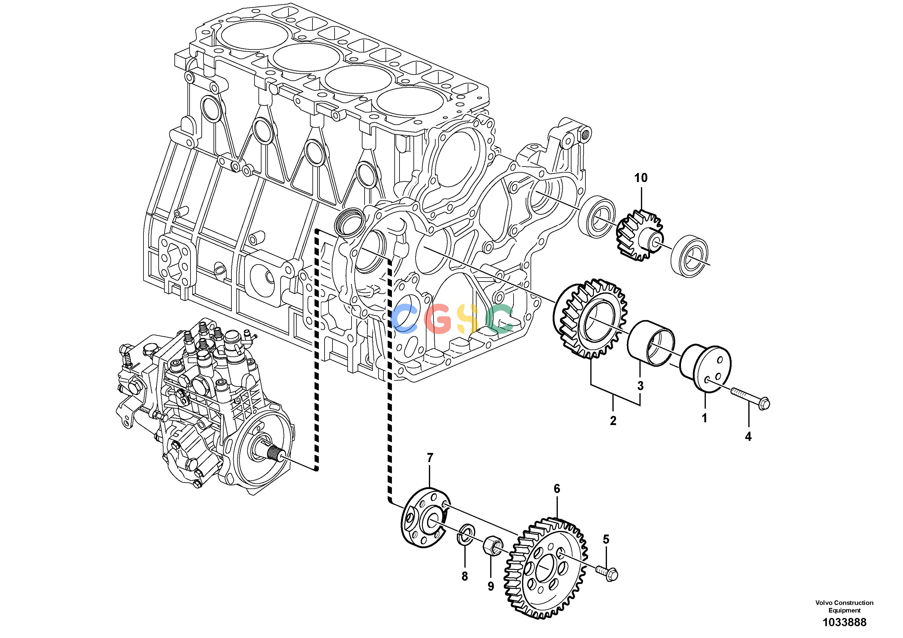 沃尔沃零件查询EW60C Timing gearS/N 110001- NoneNoneNoneAutodata Volvo online
