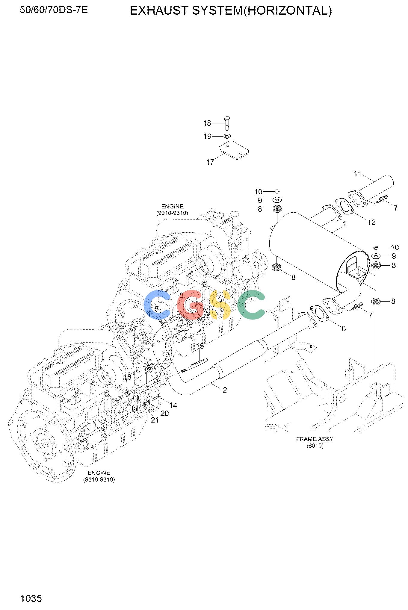 现代零件查询R210LC-7 AIR INTAKE SYSTEM(#1001-)EPC Hyundai 