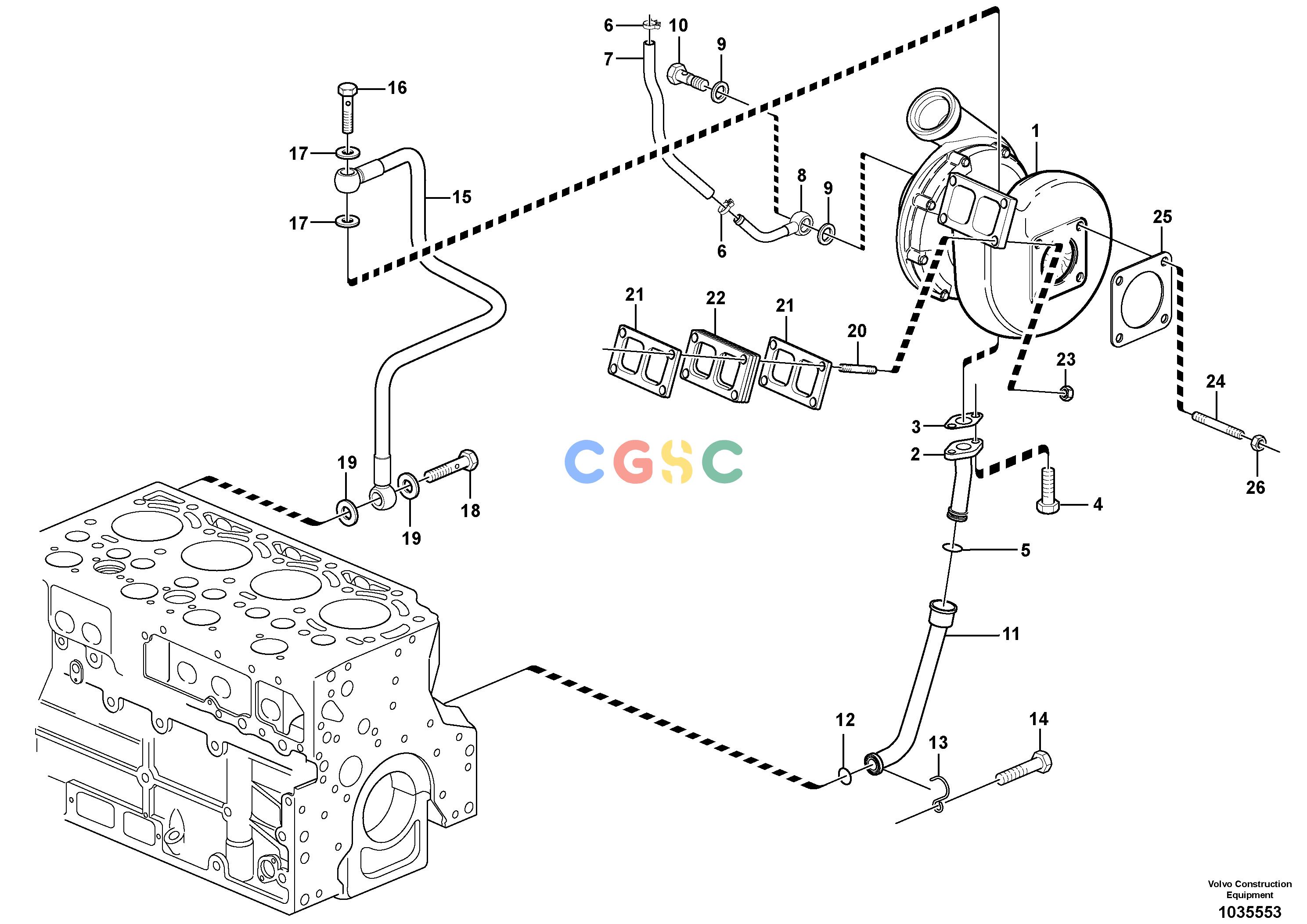 沃尔沃零件查询L50F Turbocharger with fitting partsNone NoneNoneNoneAutodata Volvo online