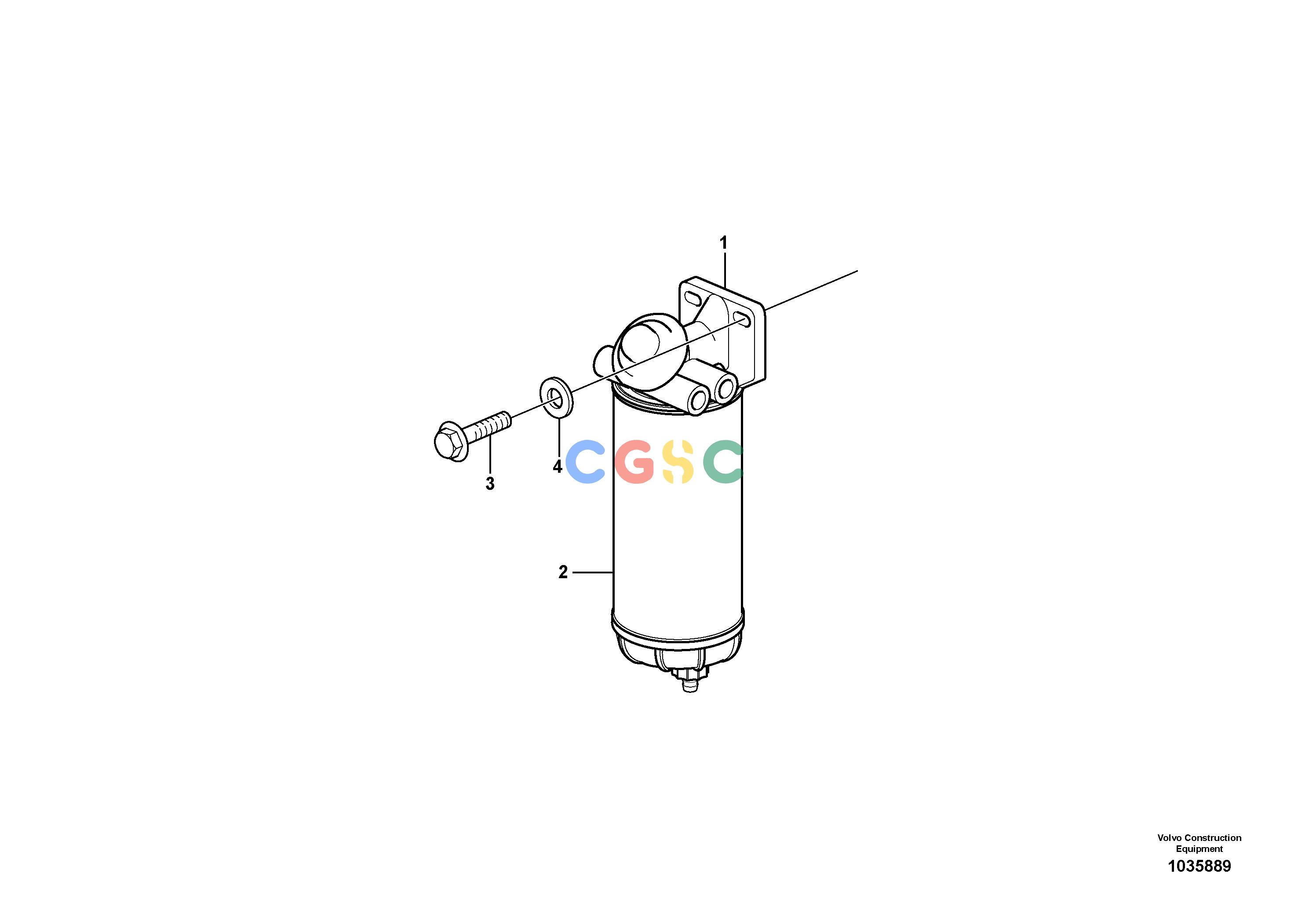 沃尔沃零件查询L50F Filter - Water separatorNone NoneNoneNoneAutodata Volvo online