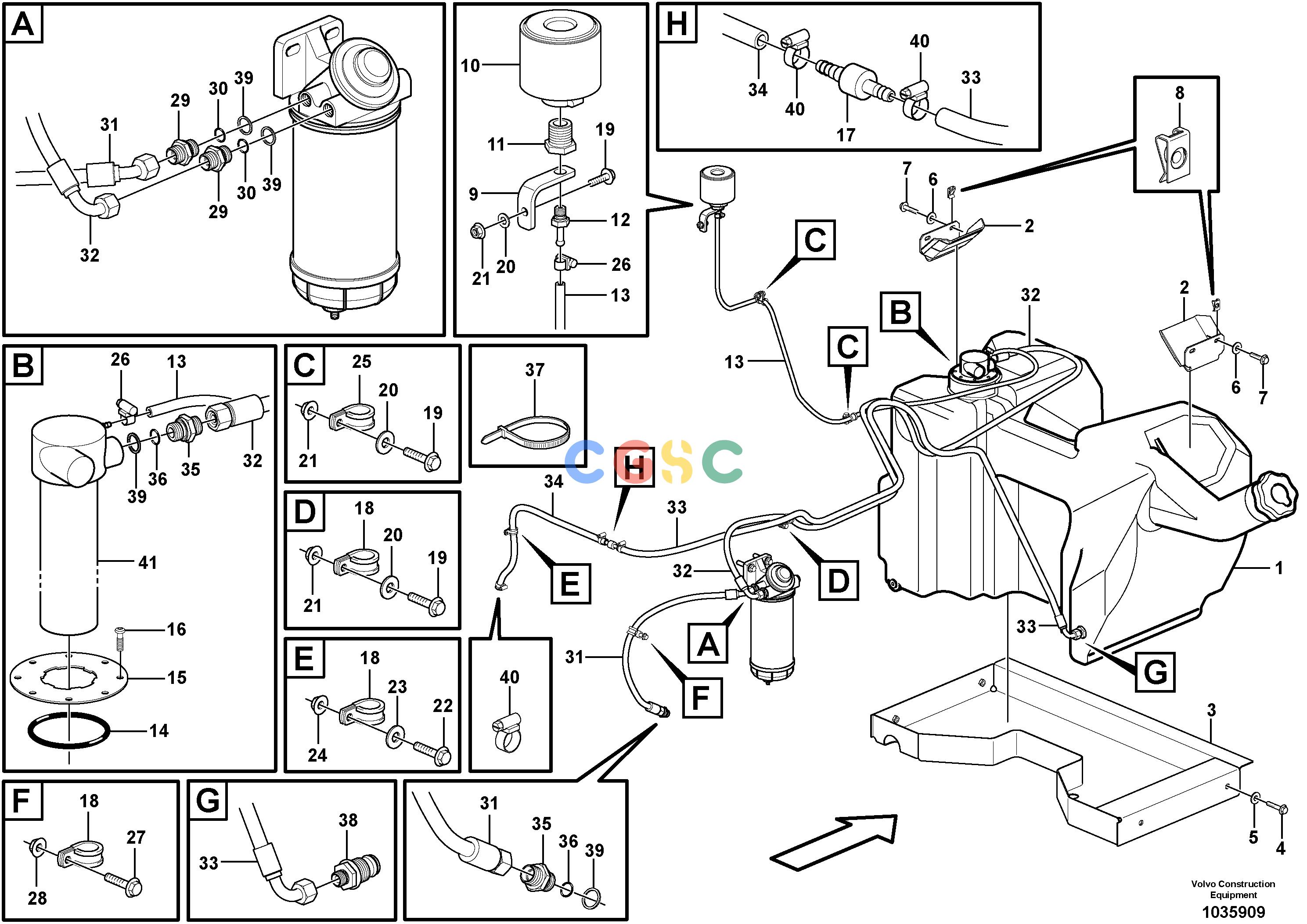 沃尔沃零件查询L50F Fuel systemNone NoneNoneNoneAutodata Volvo online