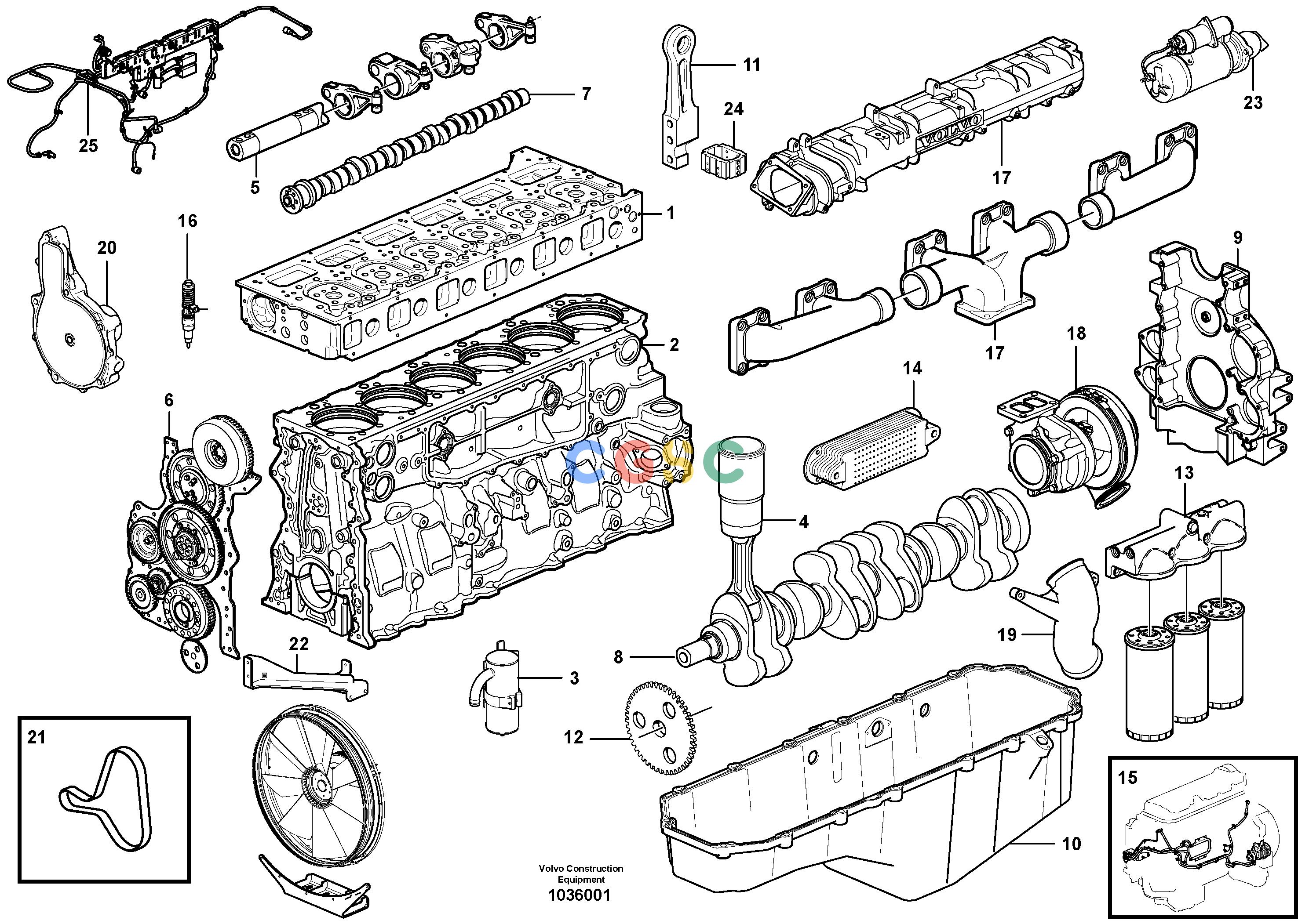 沃尔沃零件查询EC700CHR EngineHIGH REACH DEMOLITION S/N 190001-190020 NoneNoneNoneAutodata Volvo online