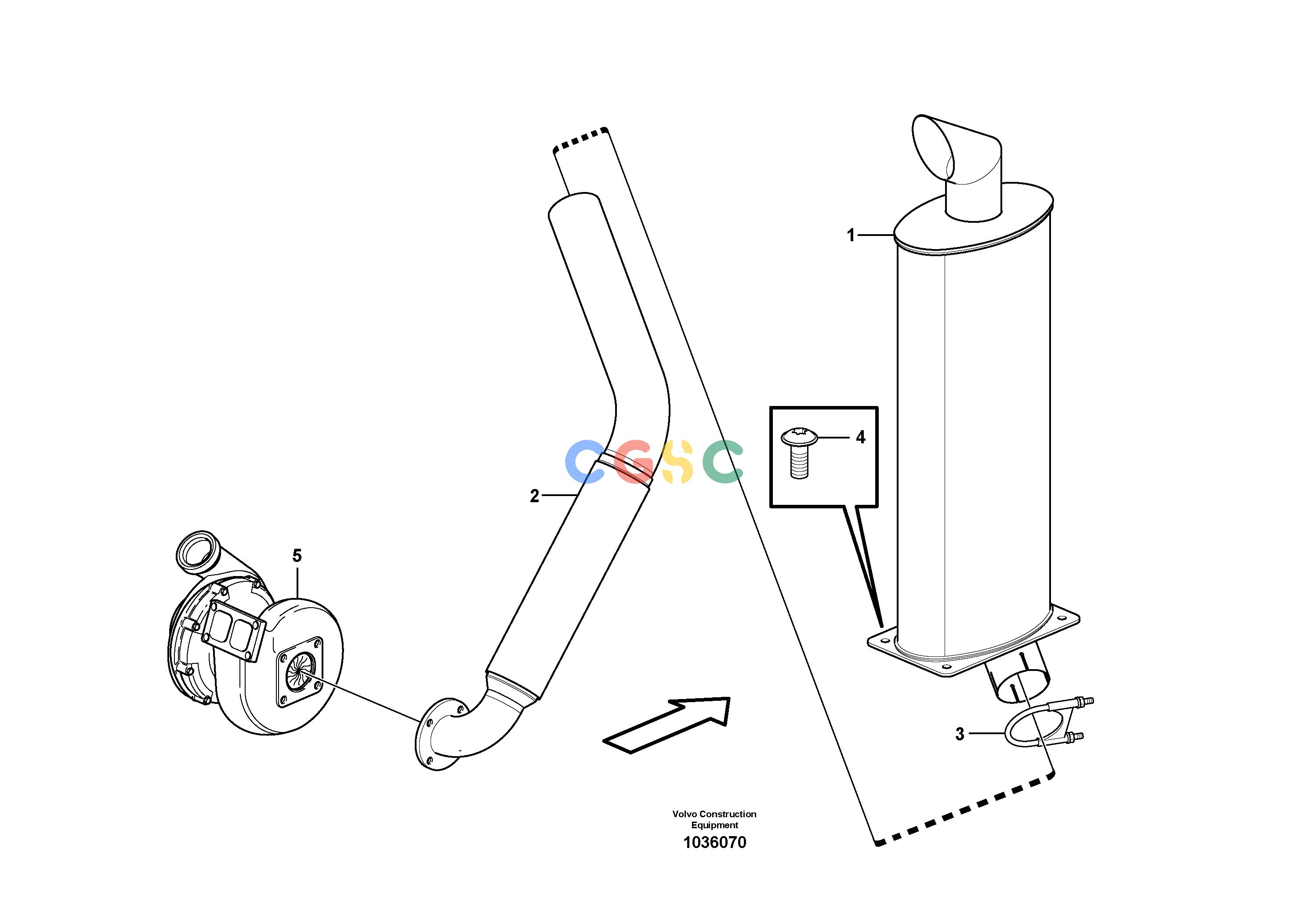 沃尔沃零件查询L50F Exhaust systemNone NoneNoneNoneAutodata Volvo online