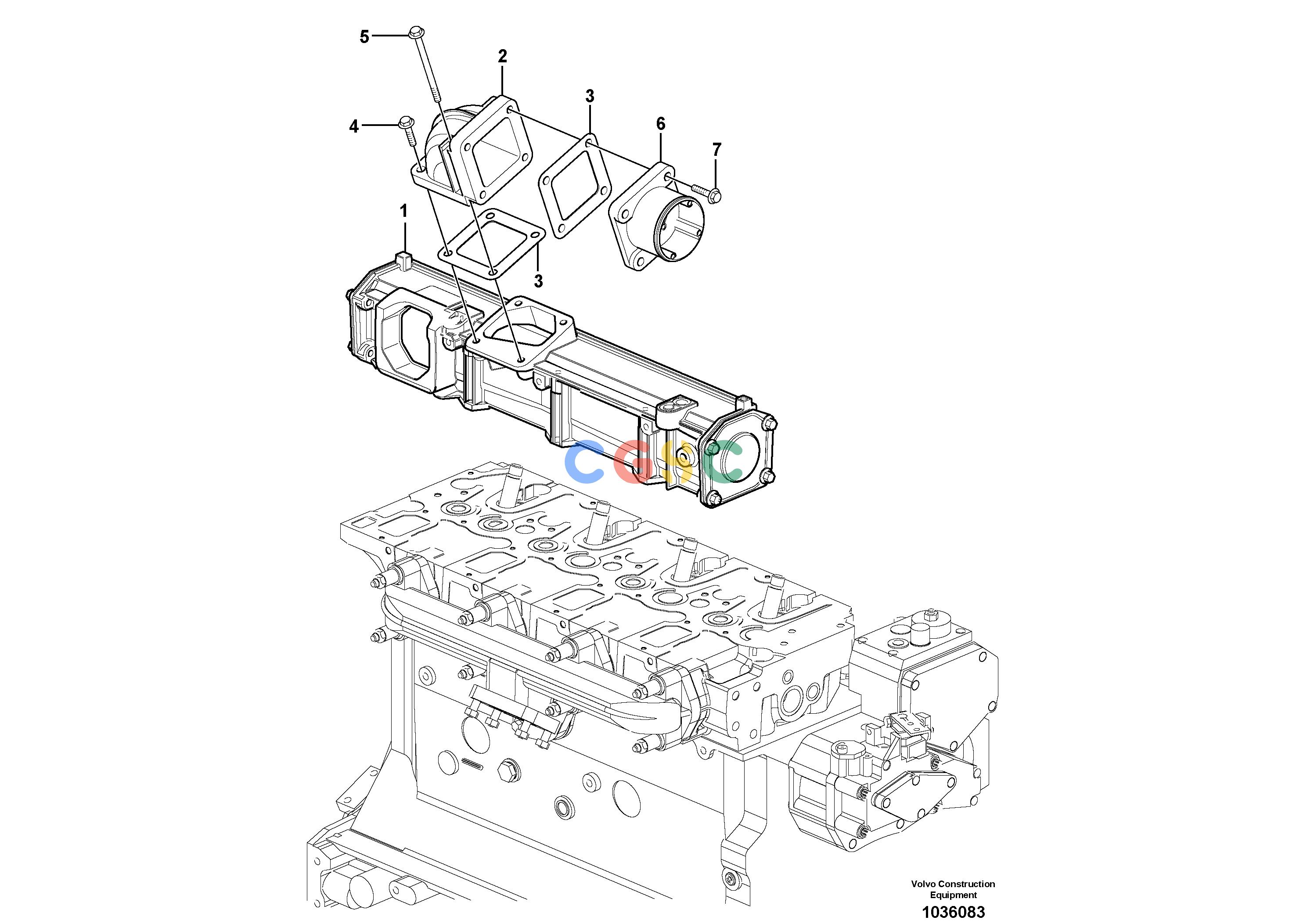沃尔沃零件查询L50F Inlet manifoldNone NoneNoneNoneAutodata Volvo online