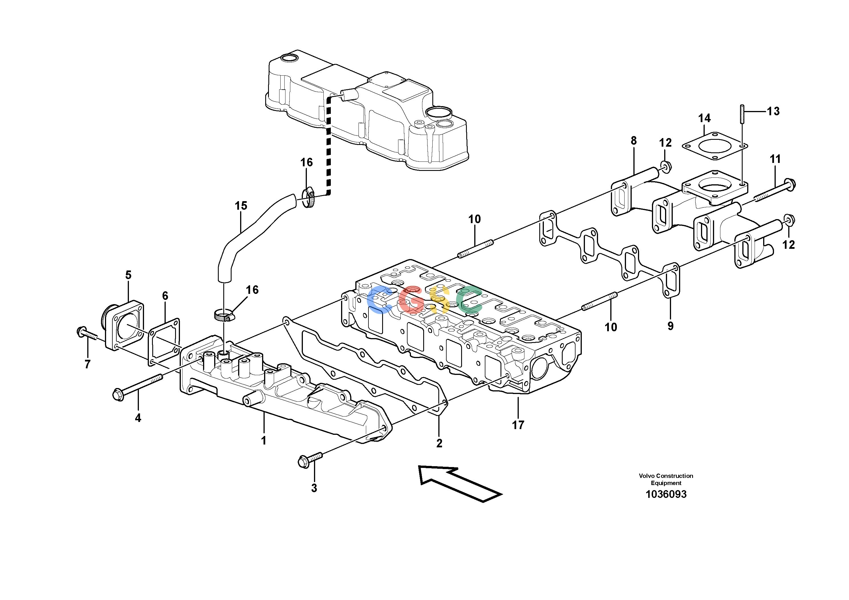 沃尔沃零件查询MC60B Inlet manifold and exhaust manifoldS/N 71000 - NoneNoneNoneAutodata Volvo online