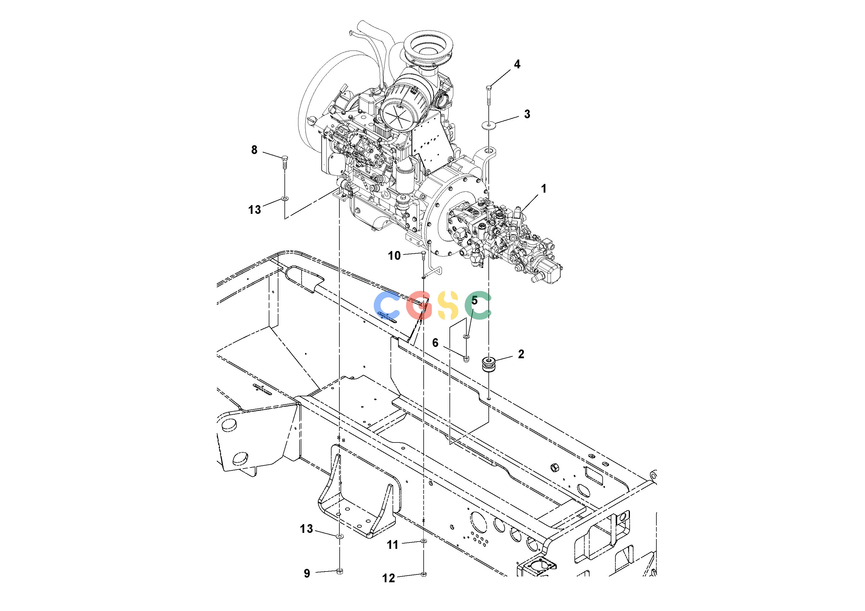 沃尔沃零件查询SD77DA Engine InstallationS/N 197788 - 22591113238514_0201-NoneNoneNoneS/N -200873, 43901503Autodata Volvo online