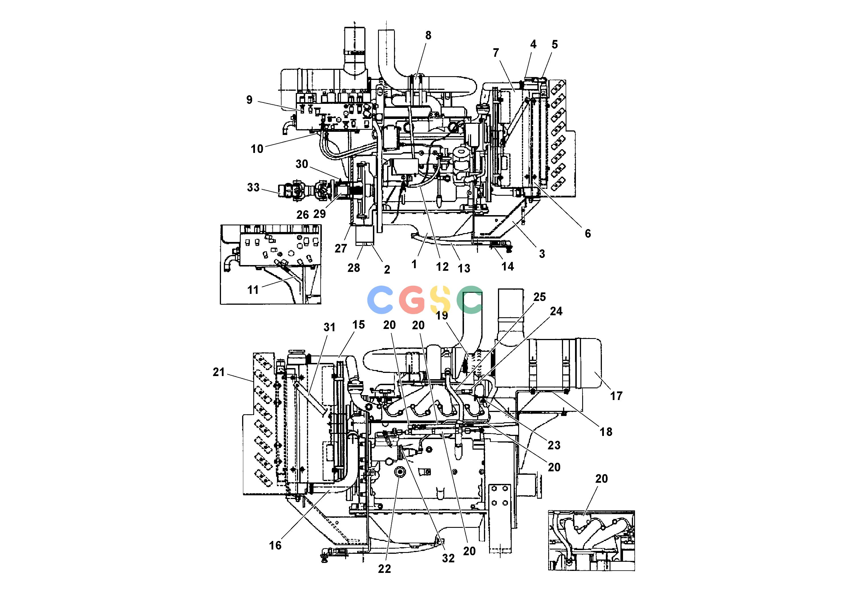 沃尔沃零件查询PF161 John Deere Engine AssemblyS/N 197506 -VOE21B9920207 A-01-NoneNoneNoneS/N -16114-00, 13691886Autodata Volvo online