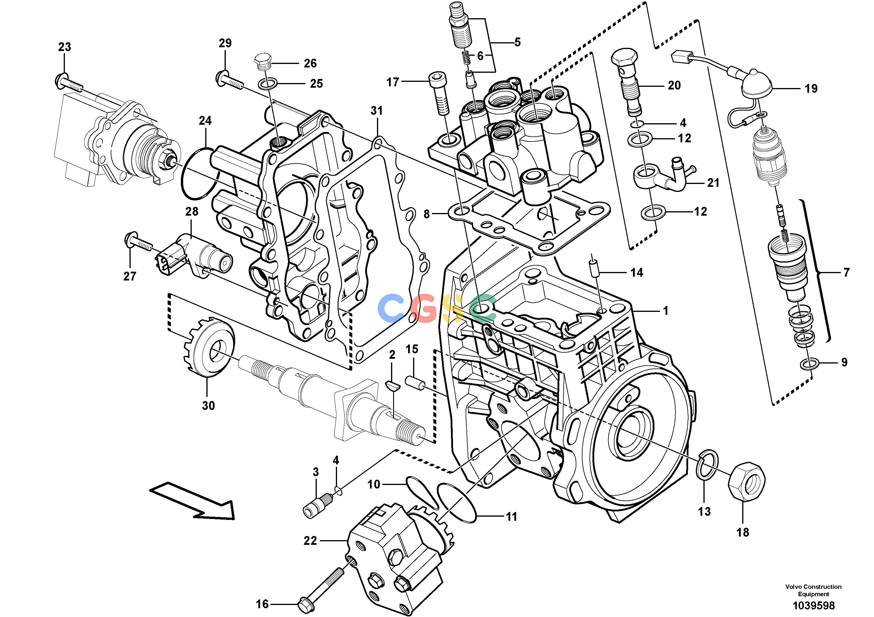 沃尔沃零件查询MC90B Fuel injection pump with fitting partsS/N 71000 -11858384, 11858385-NoneVOE11858384NoneAutodata Volvo online