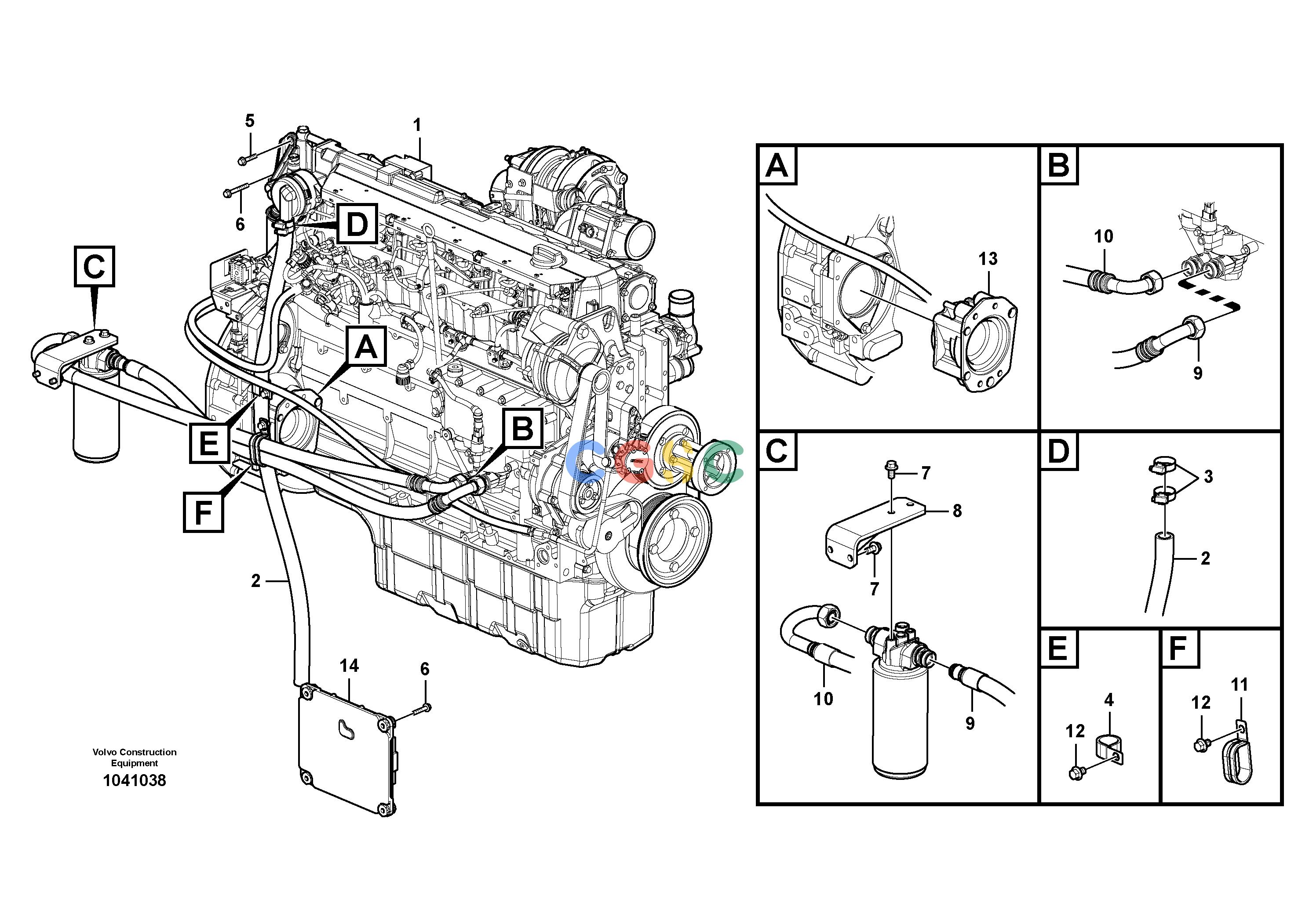 沃尔沃零件查询EC290B EnginePRIME S/N 17001-/50001- 35001-35895 / 85001-862848286030-8286031VOE8286030NoneAutodata Volvo online