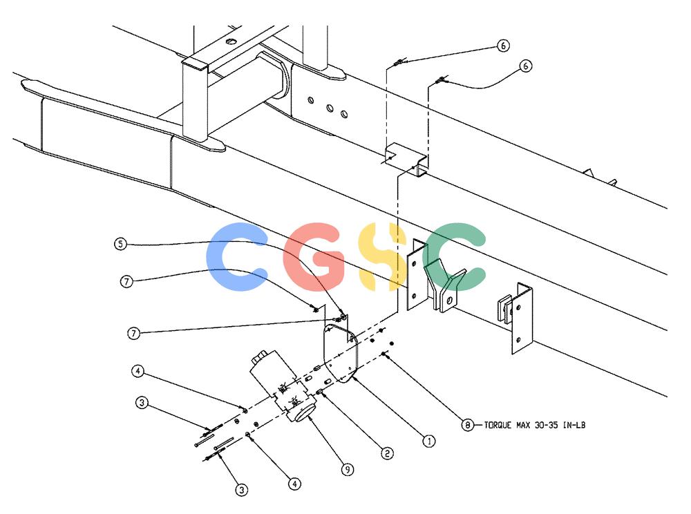 凯斯零件查询(438) - FLEX-AIR APPLICATOR - 2003 (3/03-10/03) (01-009) - RADAR MOUNTING GROUP Case Agriculture