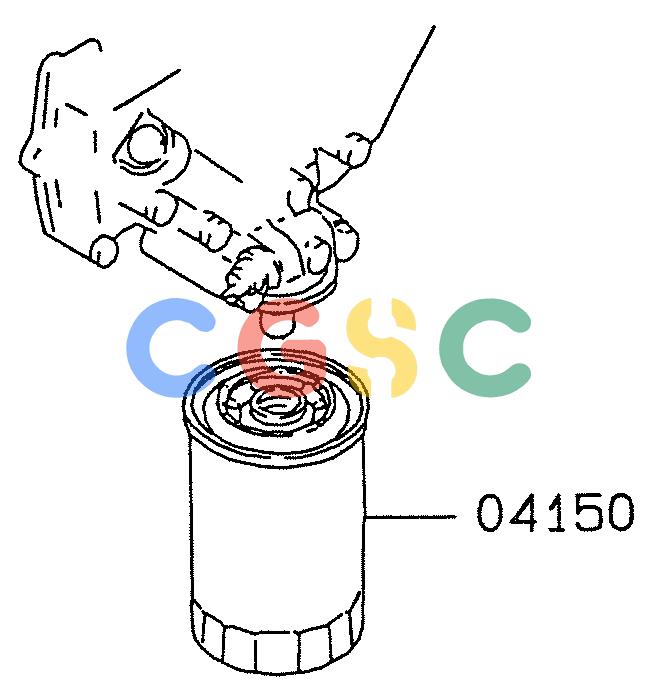 纽荷兰零件查询(E235SRLC) - CRAWLER EXCAVATOR BTW YU04-00837 - YU04-01417 (08-016) - OIL FILTER New Holland Constructuion