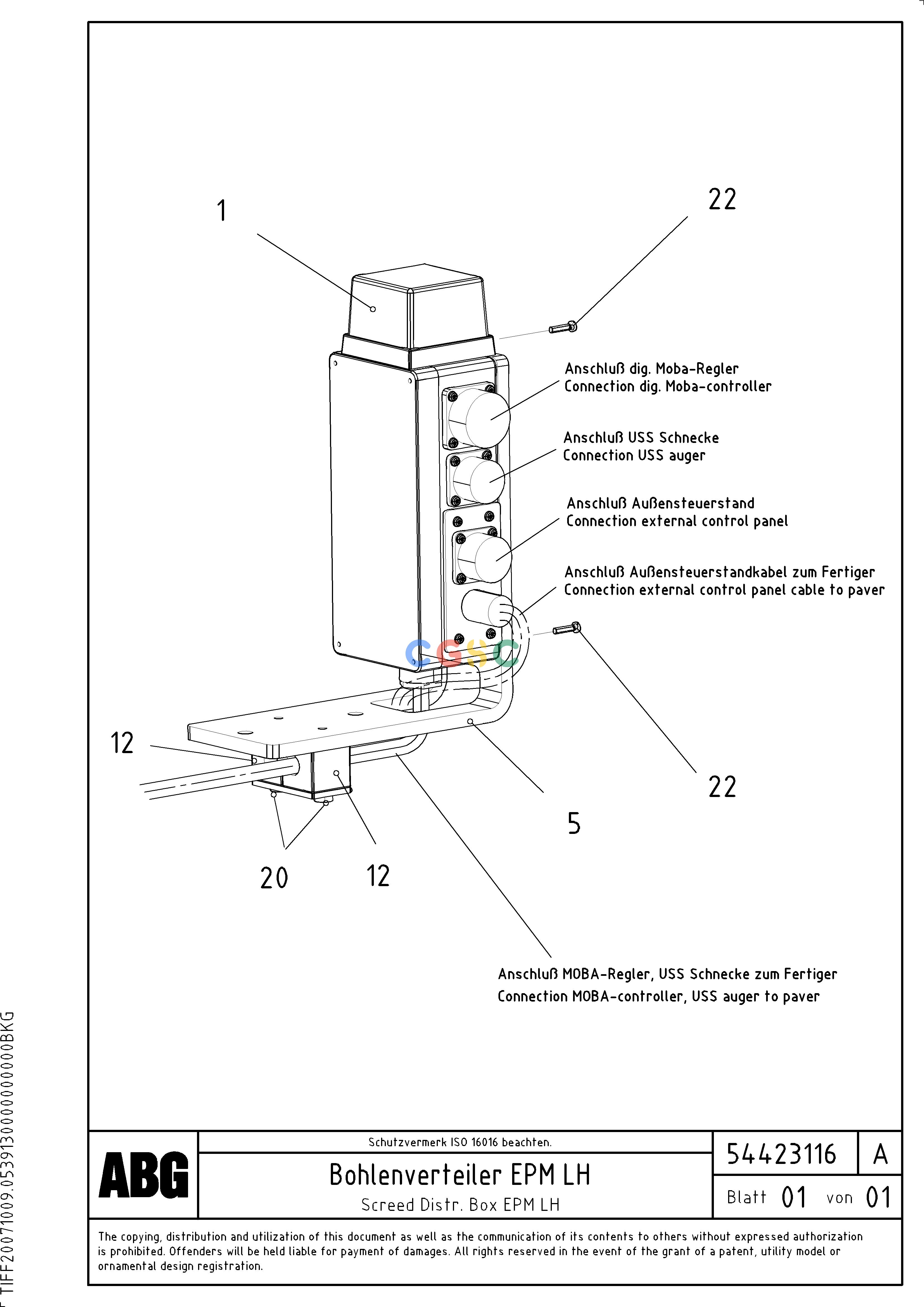 沃尔沃零件查询VB-T 78 GTC Distribution box on screed for EPMVB-T 78 GTC 2,5 - 8,0M ABG682054423116, LH-54423124, RHNoneNoneLH/RHAutodata Volvo online