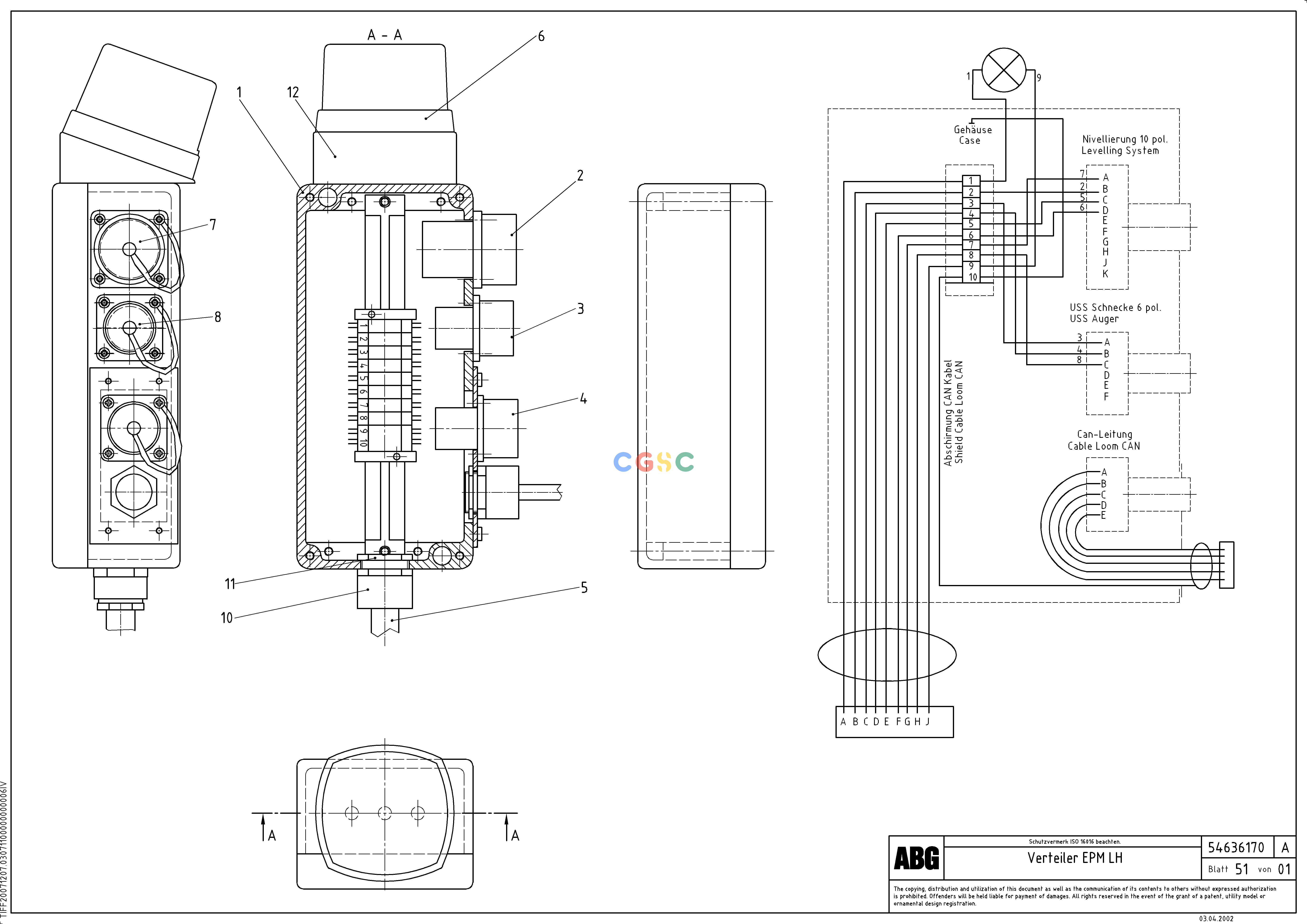 沃尔沃零件查询VDT-V 88 GTC Distribution box on screed for EPMVDT-V 88 GTC 3,0 - 9,0M ABG982054636170, LH-54636162, RHNoneNoneNoneAutodata Volvo online