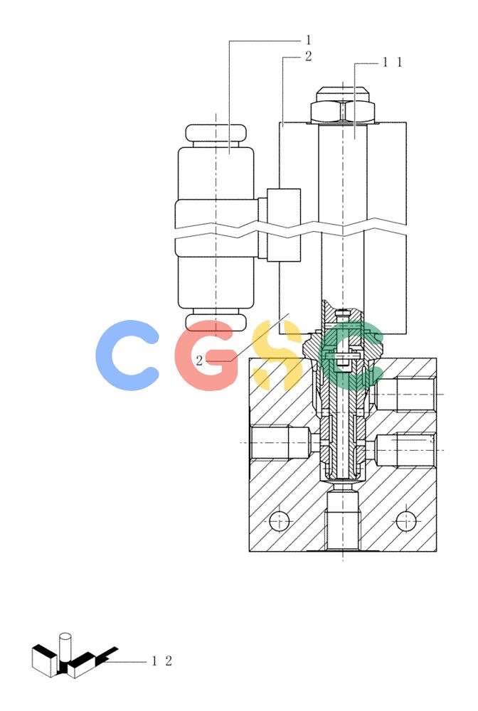 纽荷兰零件查询(FD80) - CRAWLER DOZER (1/98-) (2.332[01]) - POWER VALVES New Holland Constructuion