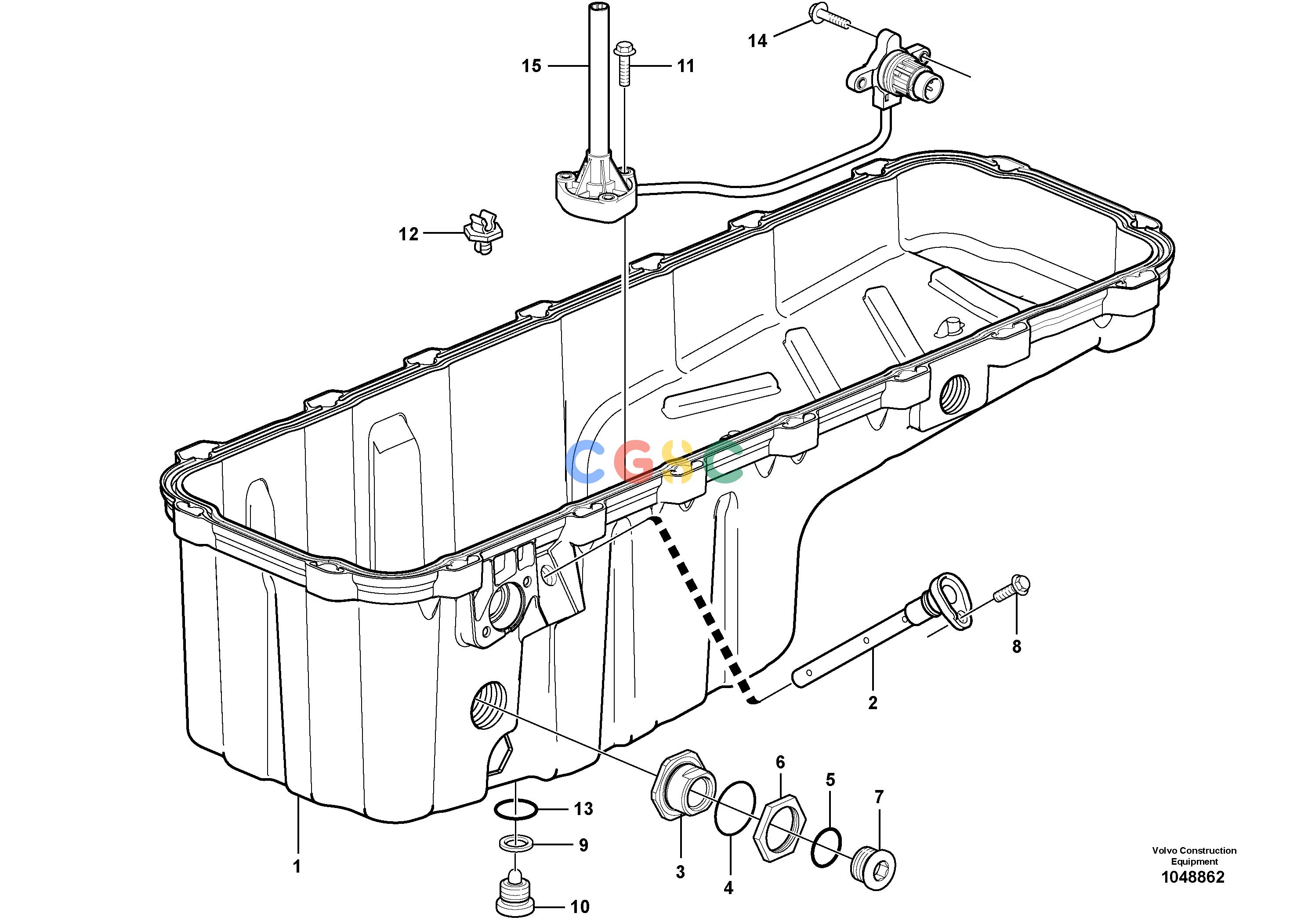 沃尔沃零件查询FBR2800C Oil sumpS/N 110001-1100168286906-NoneNoneNoneNoneAutodata Volvo online