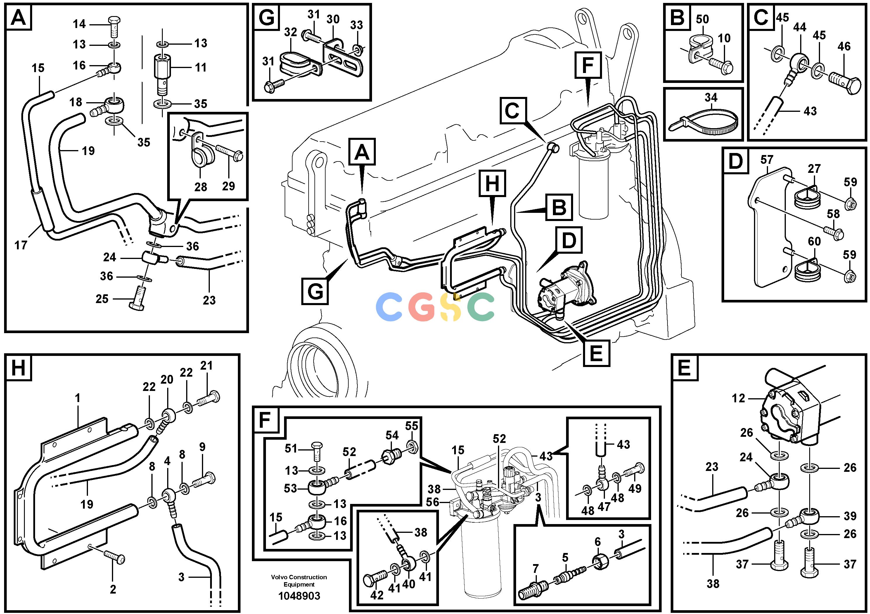 沃尔沃零件查询FBR2800C Fuel pipes, fuel pumpS/N 110001-1100168286906-NoneNoneNoneNoneAutodata Volvo online