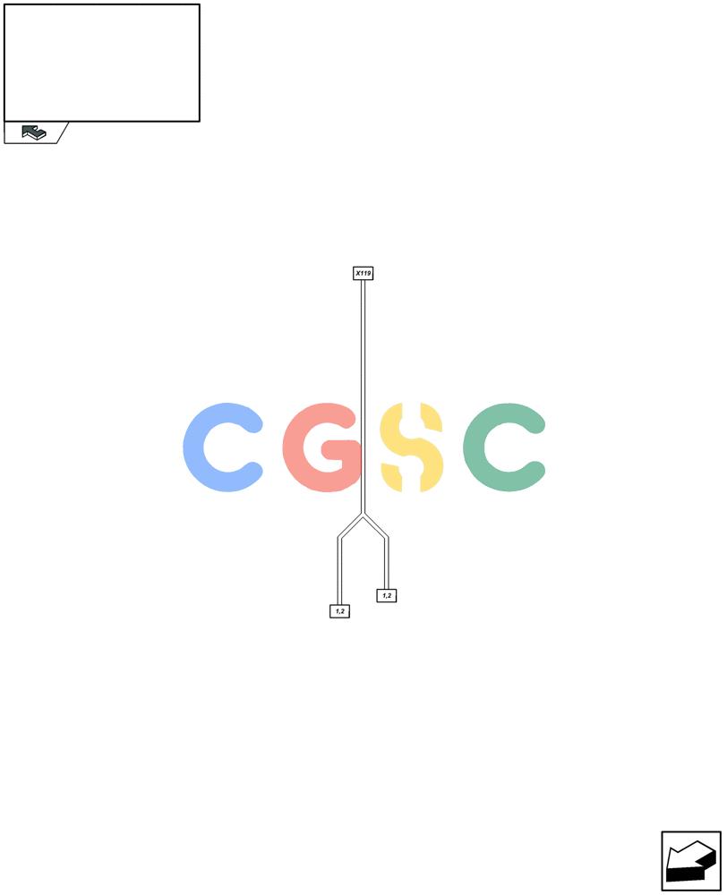 凯斯零件查询(LBX432S) - BIG RECTANGULAR BALER (3/03-12/08) (06.70[01]) - CABLE HARNESS : 84073089 - C439 Case Agriculture
