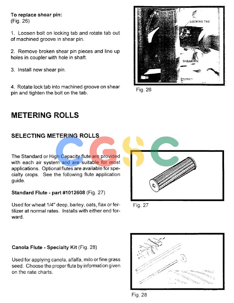 凯斯零件查询(1100) - CONCORD AIR SYSTEM (10/97-12/00) (B12) - METERING ROLLS Case Agriculture