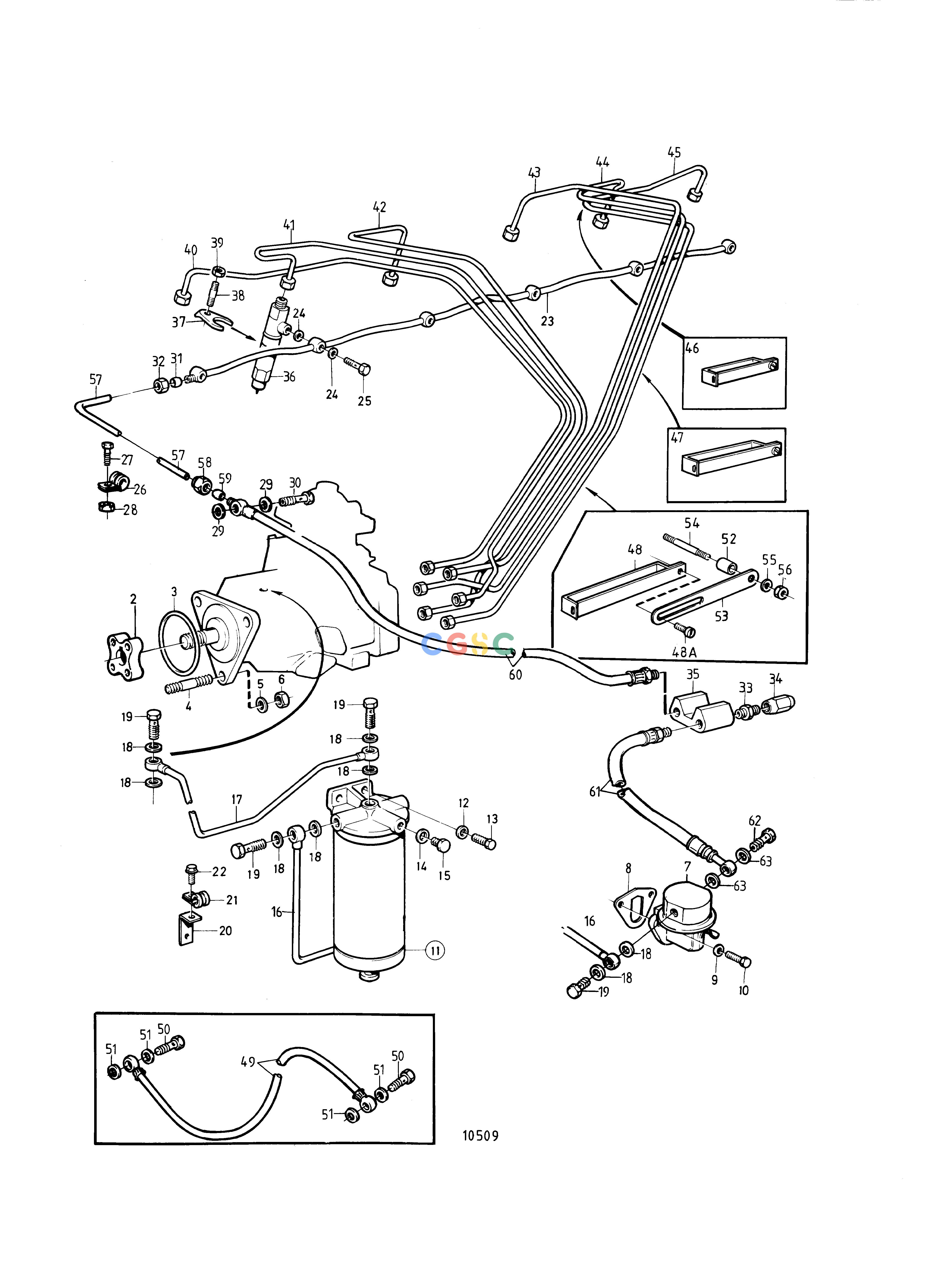 沃尔沃零件查询TMD41A; TMD41B; D41A; D41B; TAMD41A; TAMD41B; AQAD41A; AD41A; AD41B; 290A; DP-A; DP-B; DP-A1; DP-B1; SP-A; SP-A1; AD41BJ; AD41; AD41P-B; D41; TAMD41Fuel SystemFuel System: DEPC Volvo Penta Parts catalog
