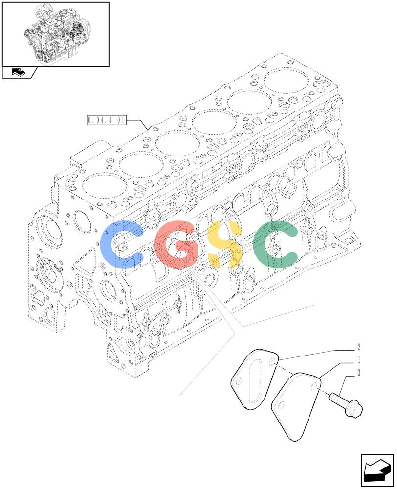 神钢零件查询(F4GE9684C J601) - ENGINE - 504360955 - 84152356 (1/13-) (0.20.1) - ENGINE, FUEL PUMP (2854294) Kobelco