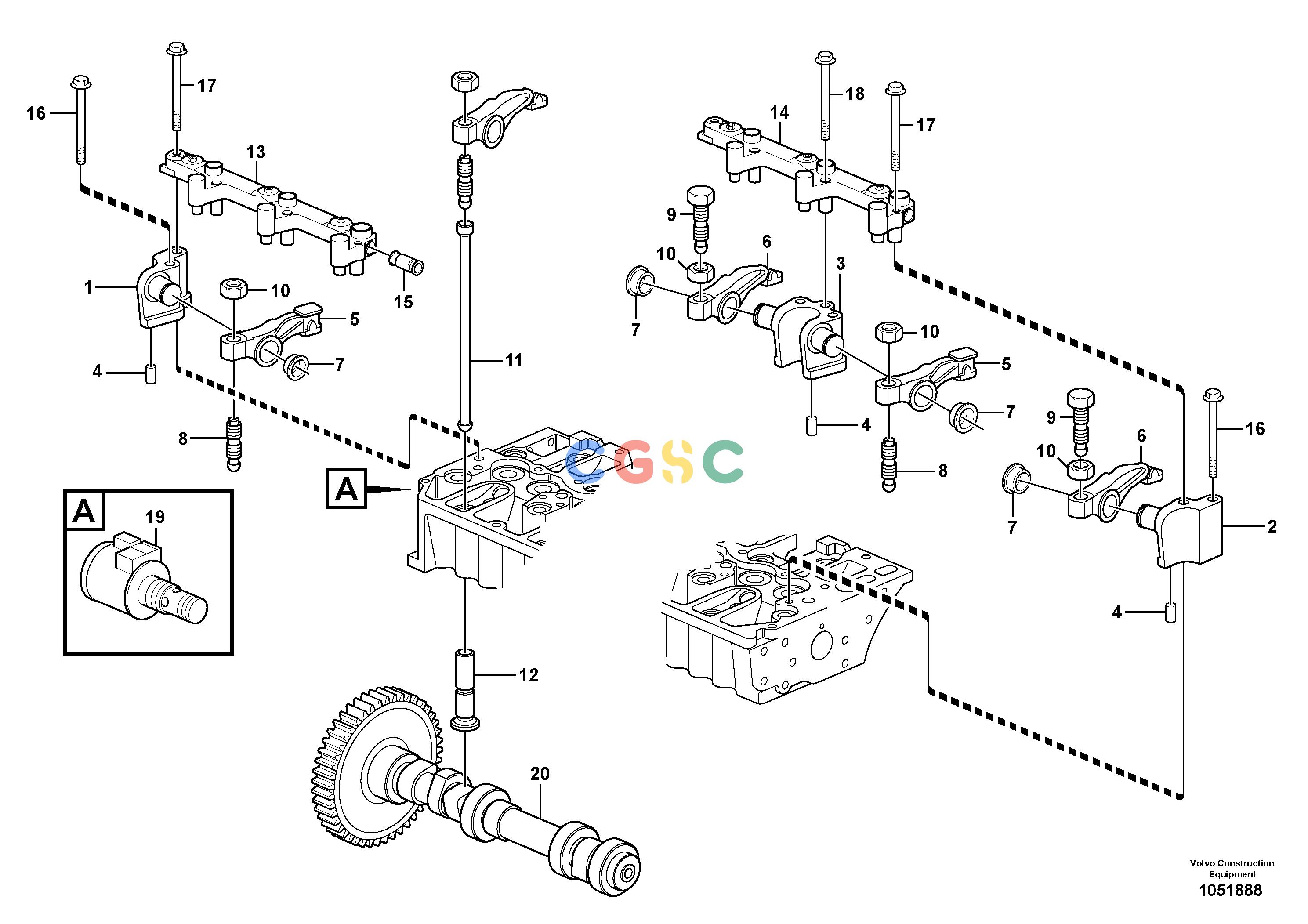 沃尔沃零件查询P8720B Valve mechanismP8720B ABG S/N 702170 - NoneNoneNoneAutodata Volvo online
