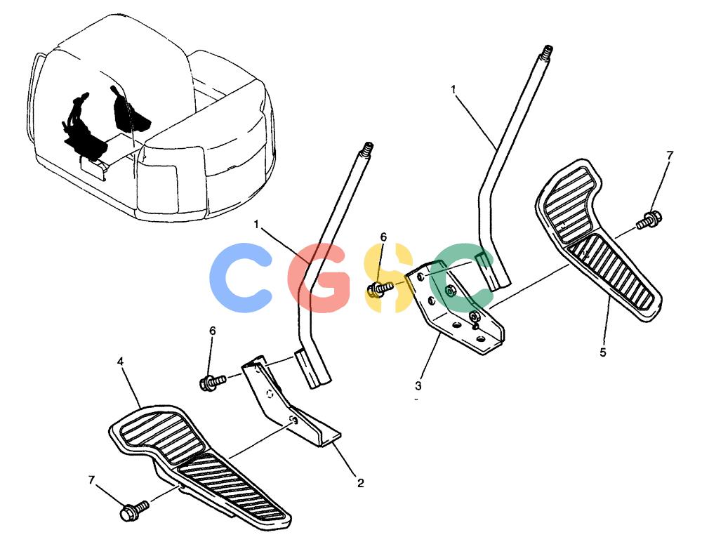 纽荷兰零件查询(E70) - MIDI CRAWLER EXCAVATOR (NA) (1/06-) (028) - LEVER ASSY, PROPEL New Holland Constructuion