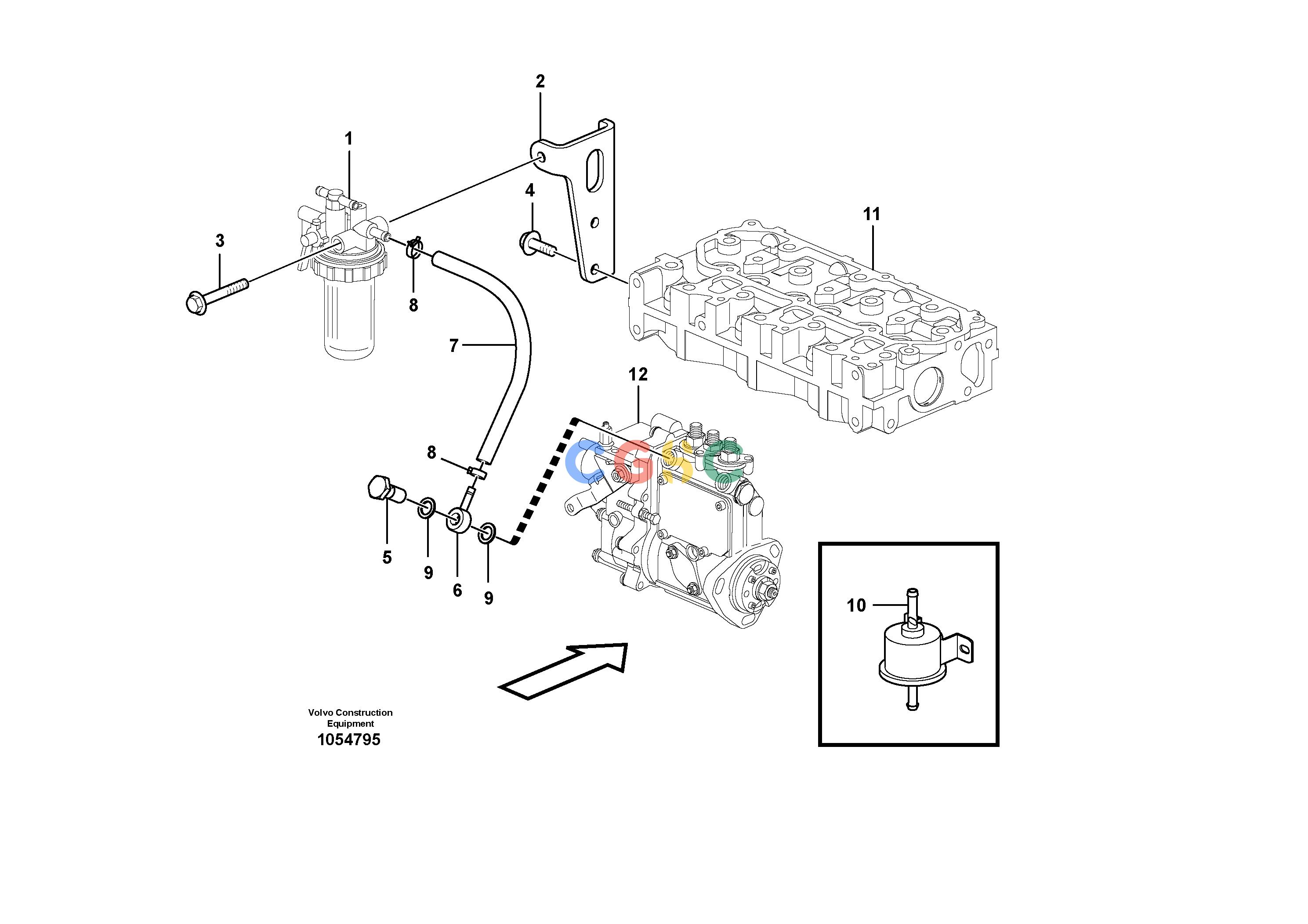 沃尔沃零件查询EC20C Fuel pipes, fuel pumpNone NoneNoneNoneAutodata Volvo online