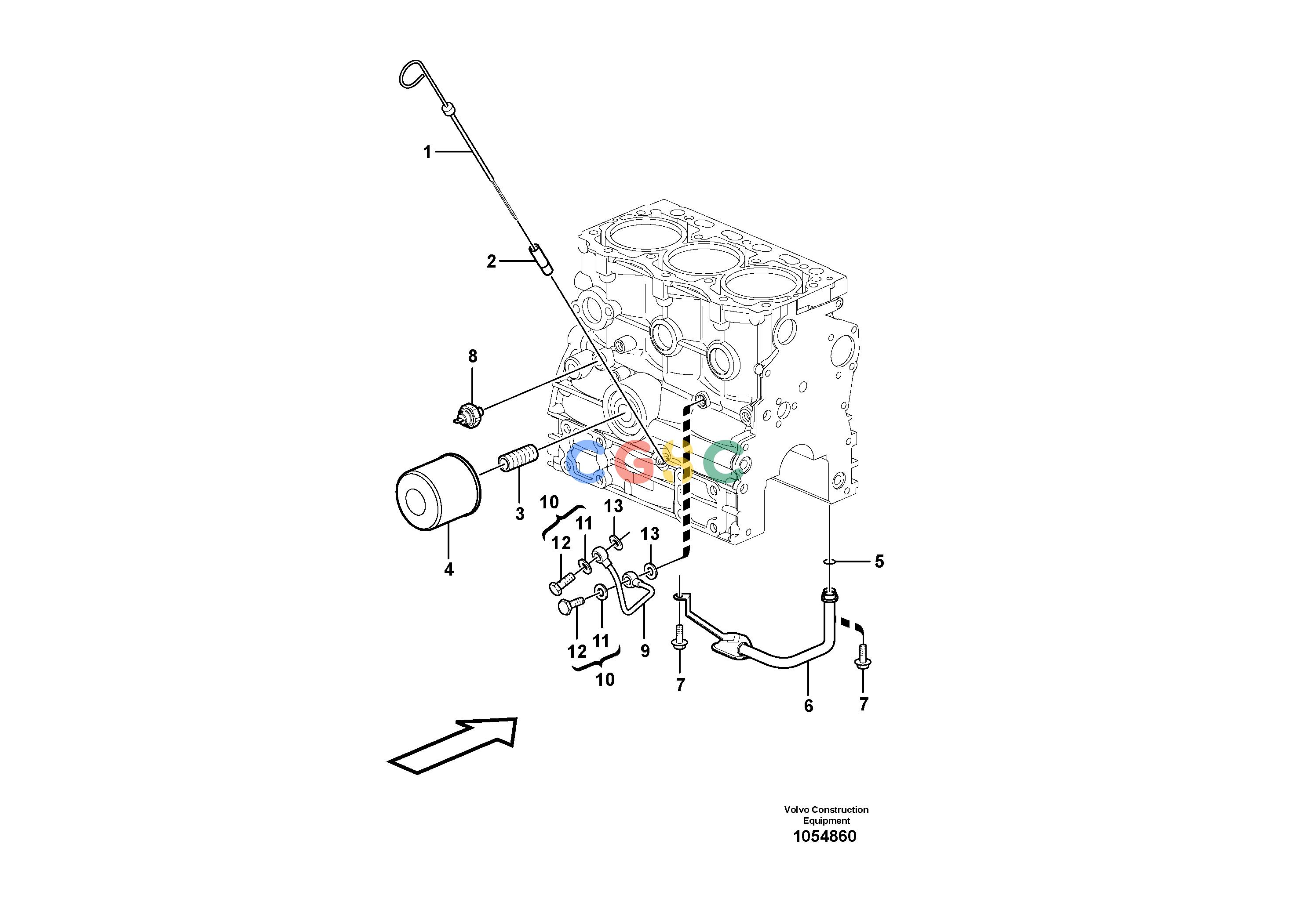 沃尔沃零件查询EC20C Lubricating oil systemNone NoneNoneNoneAutodata Volvo online