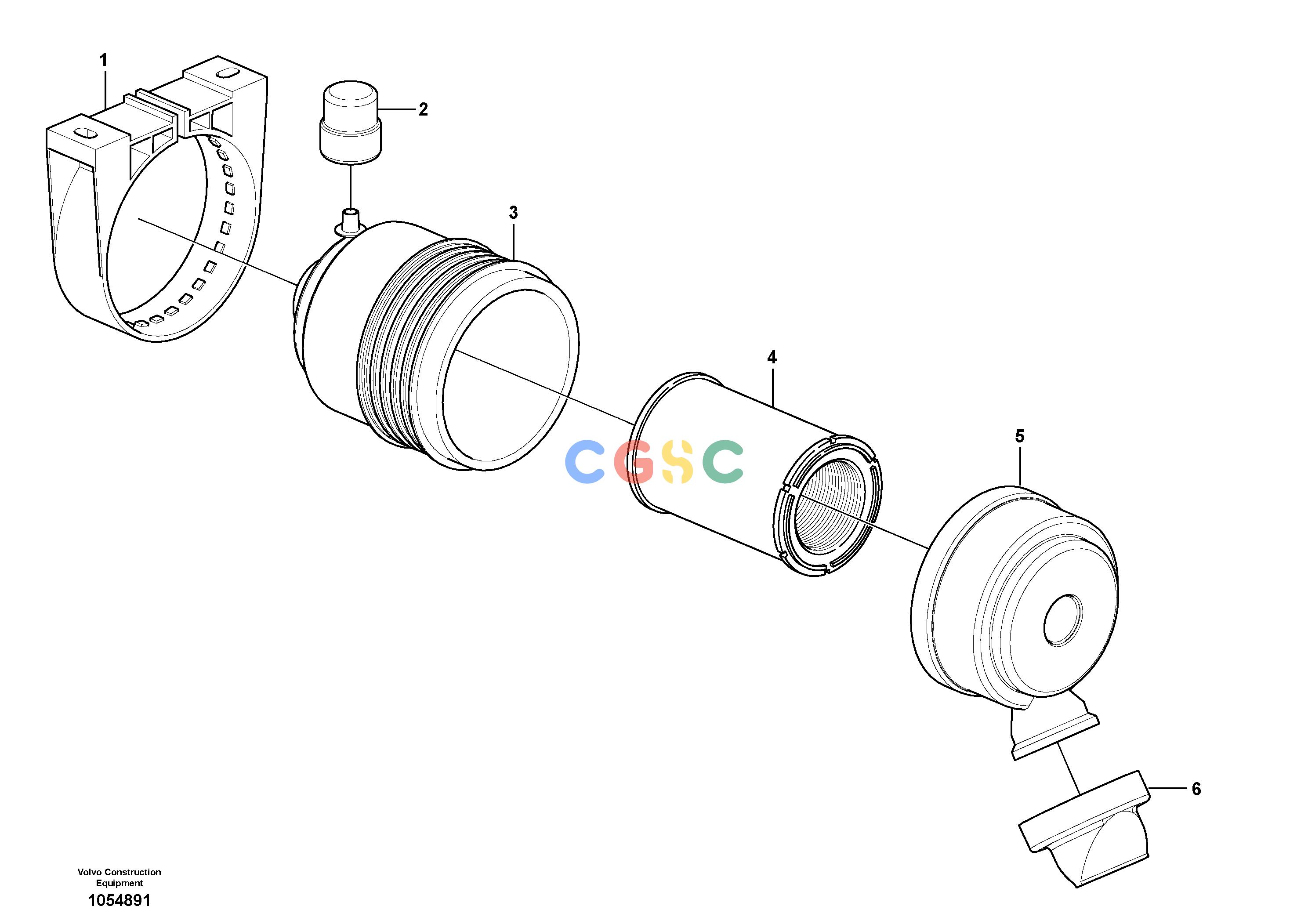 沃尔沃零件查询EC20C Air filterNone NoneNoneNoneAutodata Volvo online