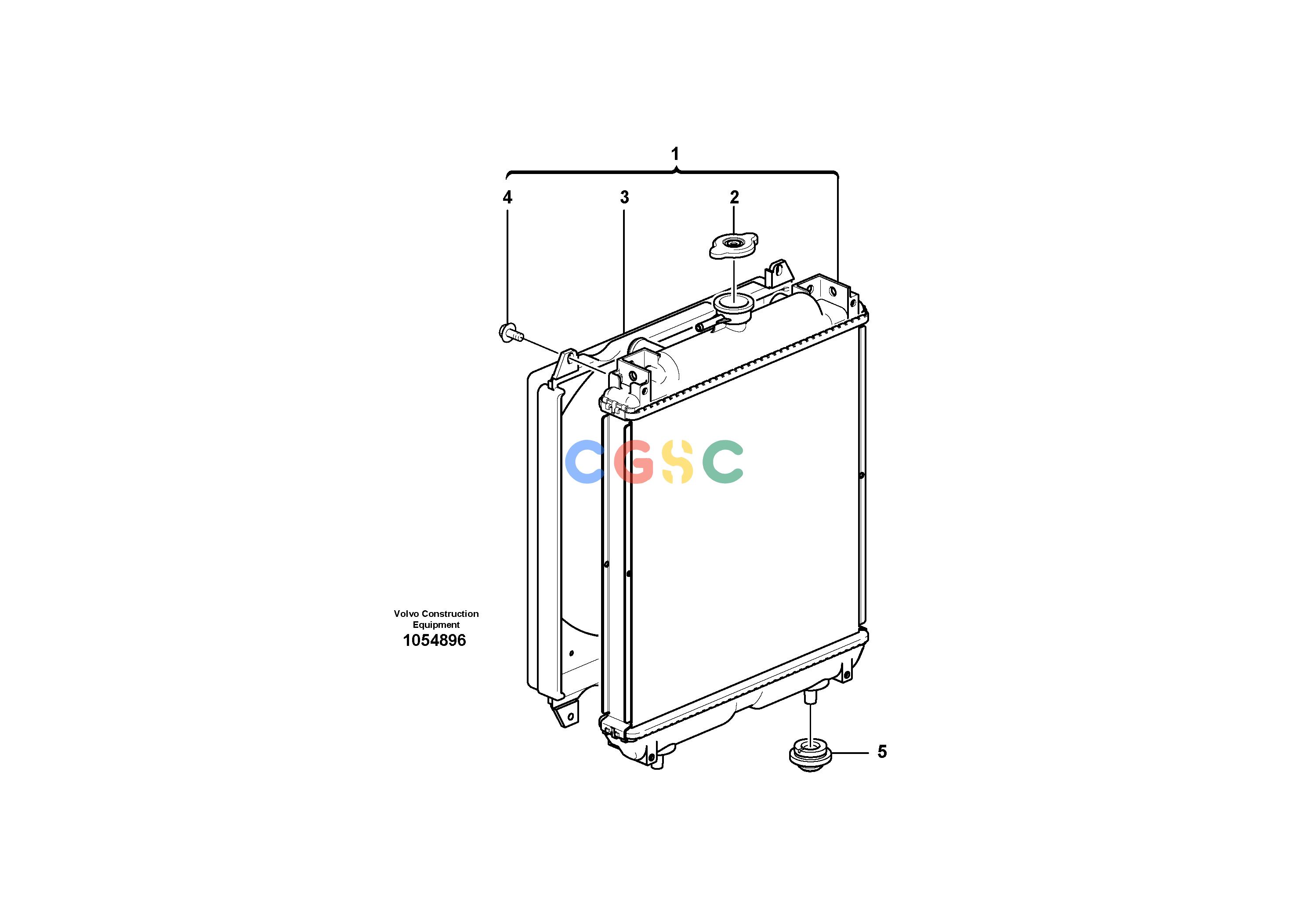 沃尔沃零件查询ECR38 Radiator ( water )TYPE 602602.10151-15602421NoneNoneNoneAutodata Volvo online