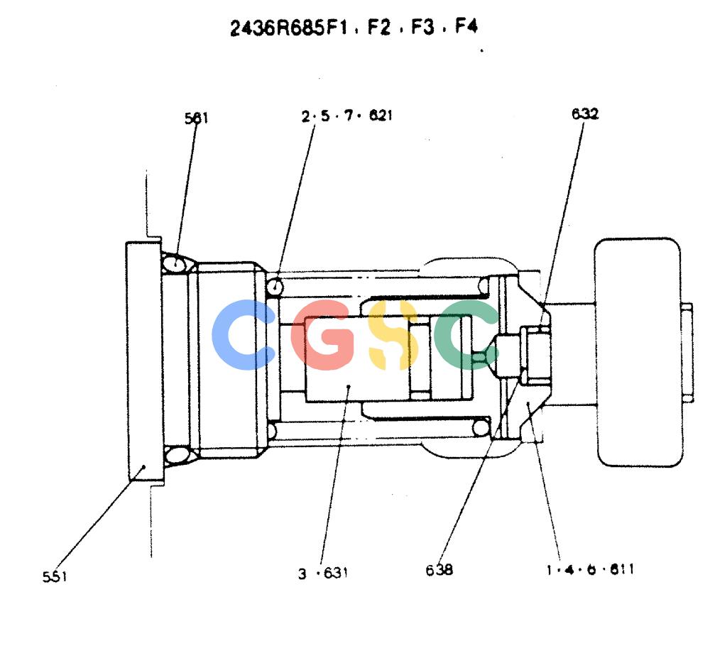 神钢零件查询(MD200C) - EXCAVATOR BTW YQU0701 - YQU2000 (1/80-12/06) (12-003) - VALVE ASSY. RELIEF - 2436R685F1-F4 Kobelco