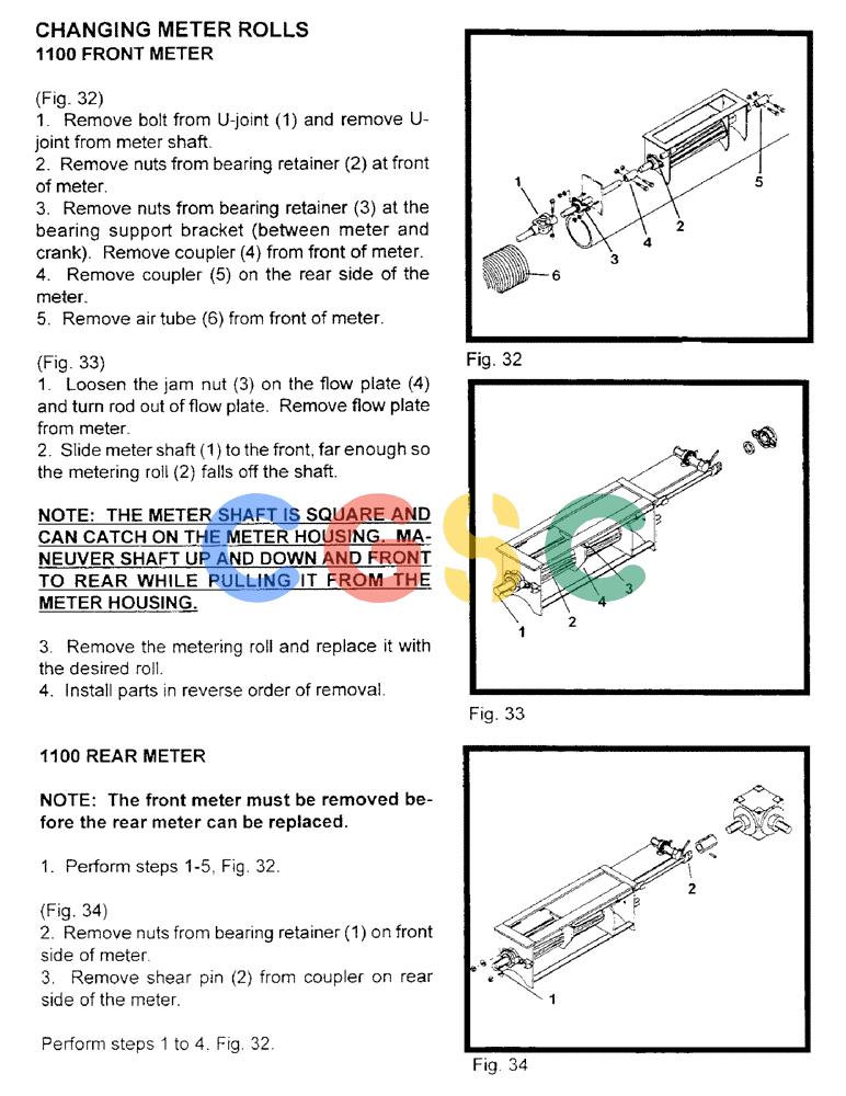 凯斯零件查询(1100) - CONCORD AIR SYSTEM (10/97-12/00) (B14) - CHANGING METER ROLLS Case Agriculture