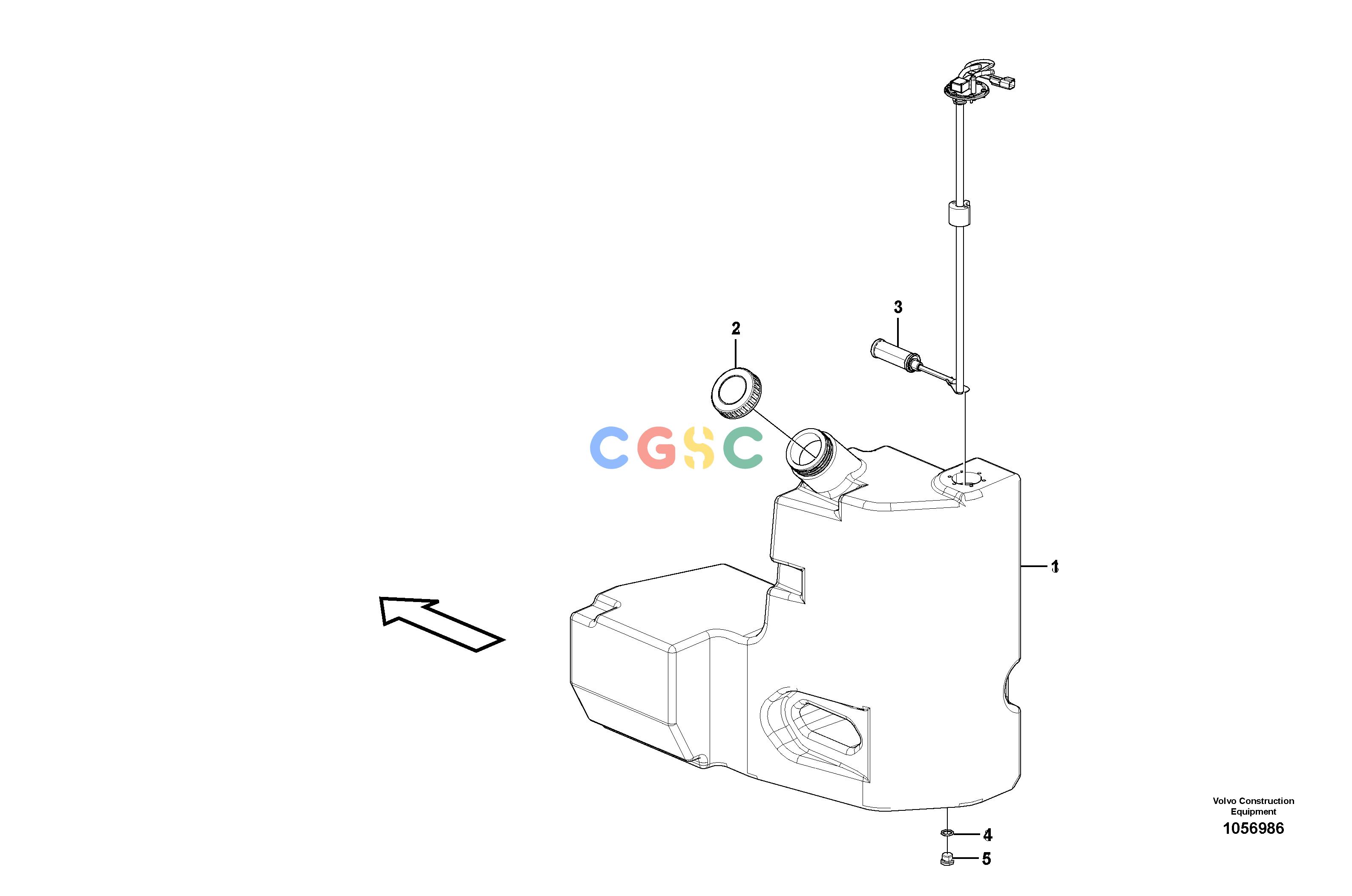沃尔沃零件查询EC27C Fuel tankNone NoneNoneNoneAutodata Volvo online