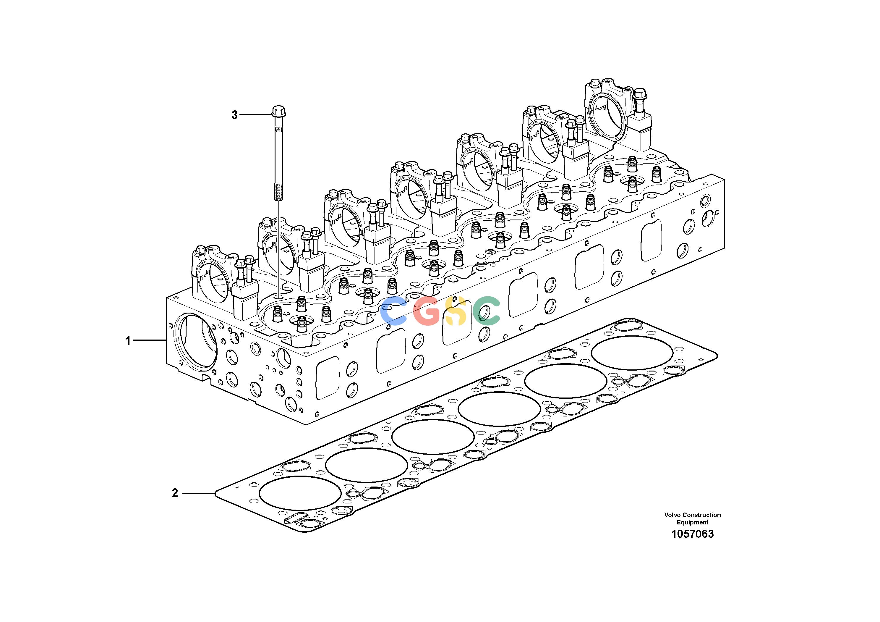 沃尔沃零件查询PL4809D Cylinder head with fitting partsS/N 210001-210026, 280001- NoneNone8288863, 8290446Autodata Volvo online